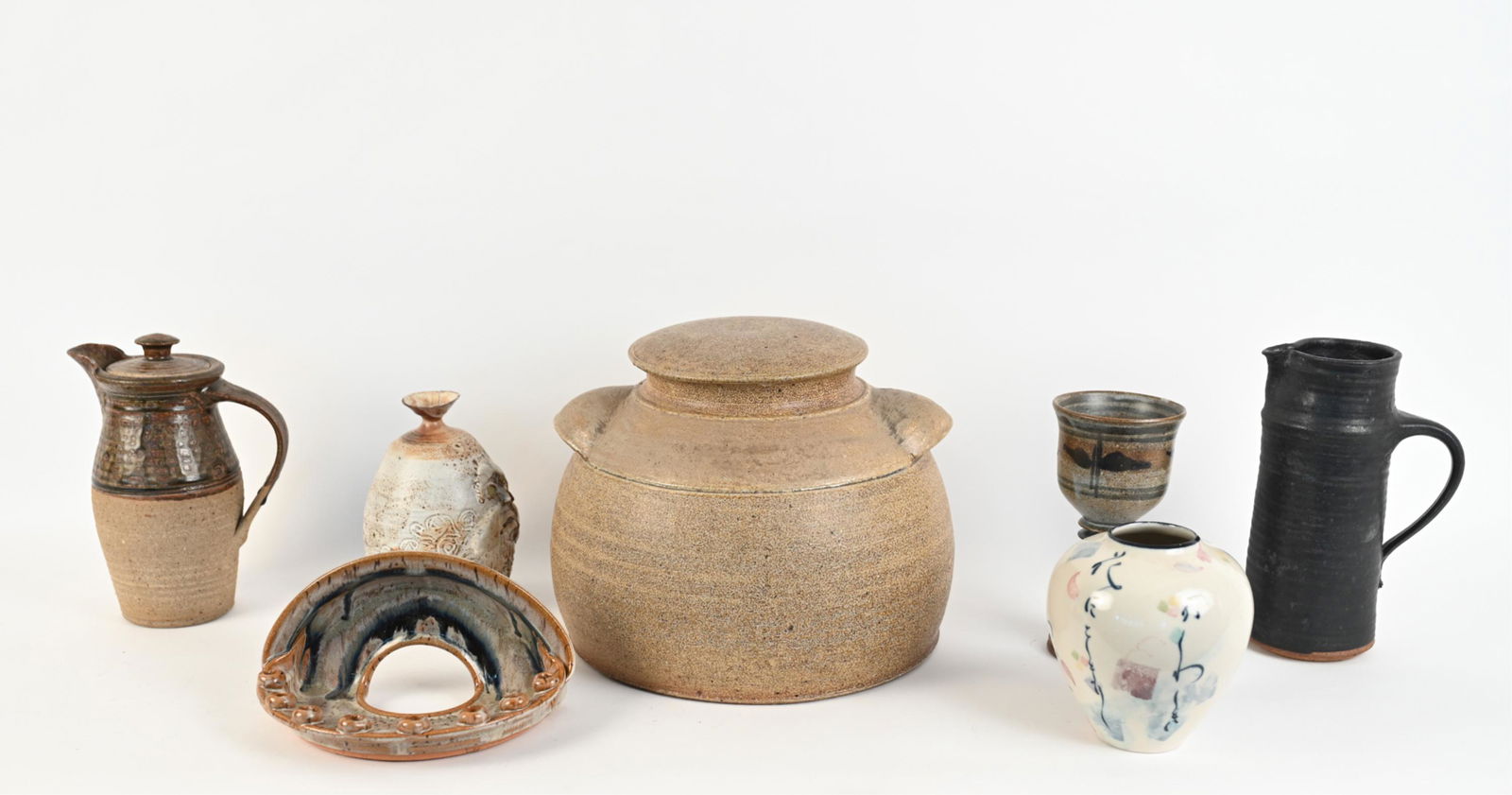 GROUP OF (7) PIECES STUDIO CERAMICS INCL. JUDAICA (1 of 19)