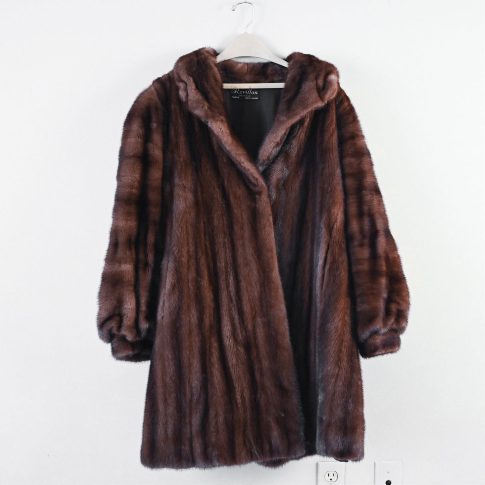 C. 1950'S REVILLON FOR SAKS 5TH AVE. MINK COAT (1 of 10)