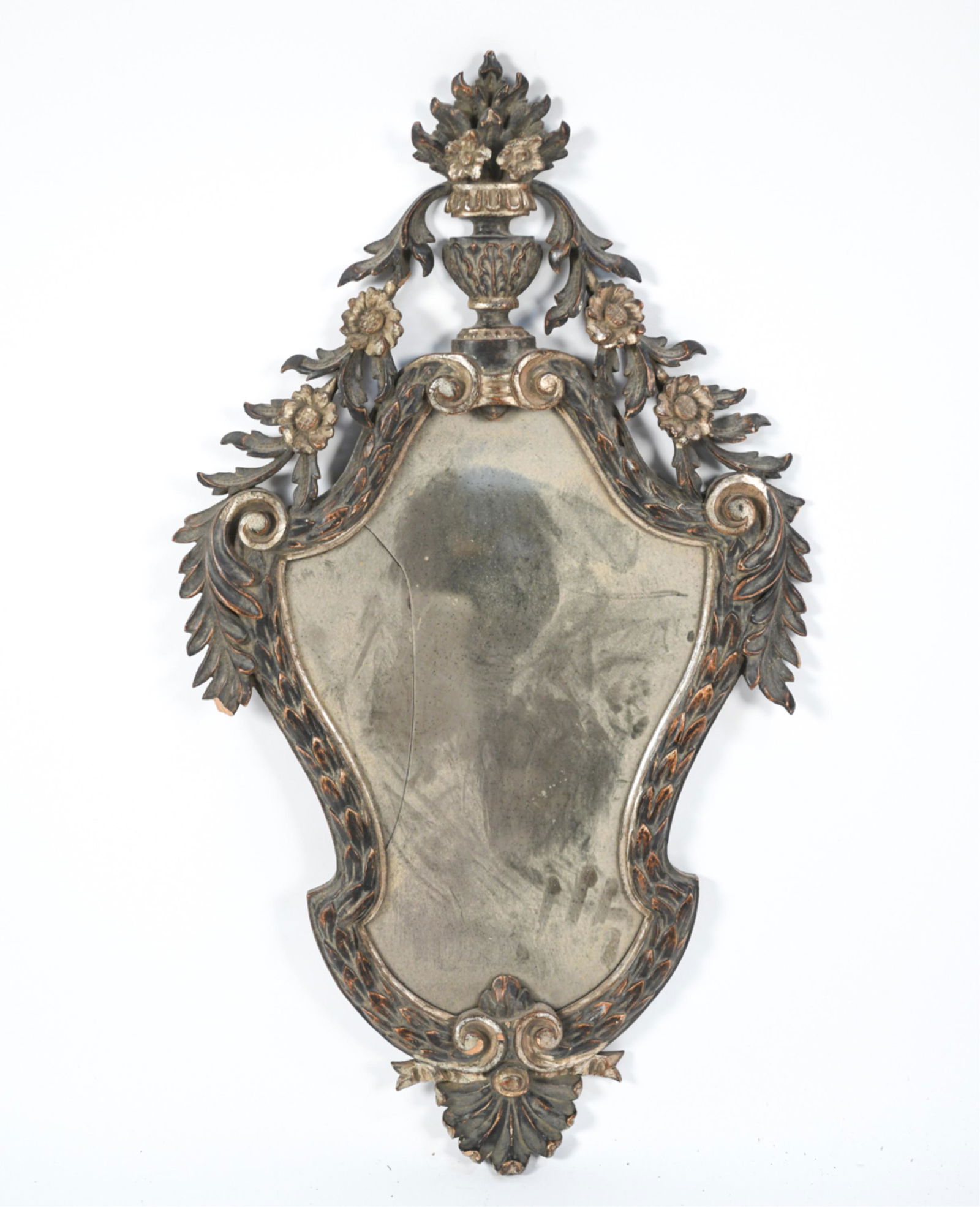 VINTAGE FRENCH STYLE WALL MIRROR (1 of 9)