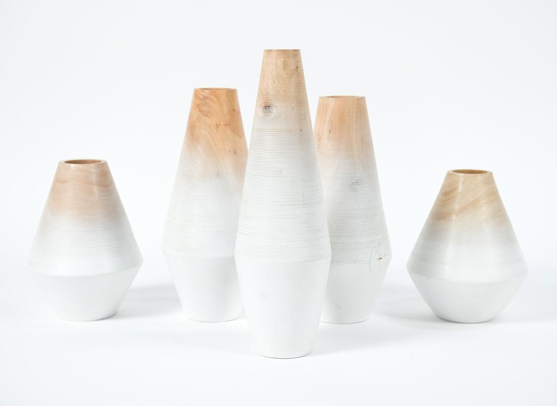 (5) WEST ELM DECORATIVE VASES (1 of 12)