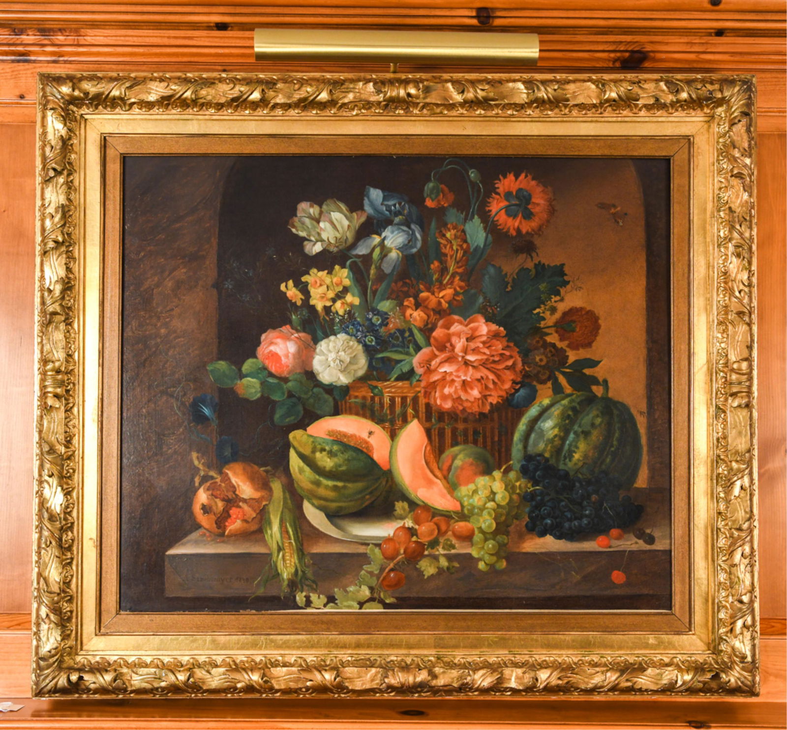 ANTAL JOZSEF STROHMAYER, HUNGARIAN (1825-1890) O/C (1 of 11)