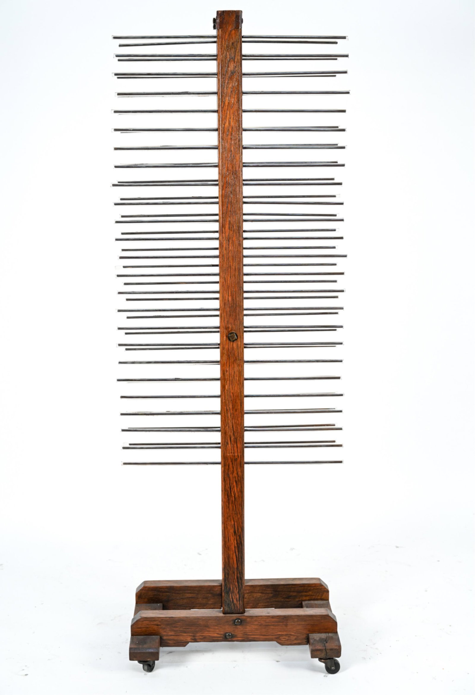 LATE 19TH C. THOMAS MILLS BAKERY COOLING PEG RACK (1 of 11)