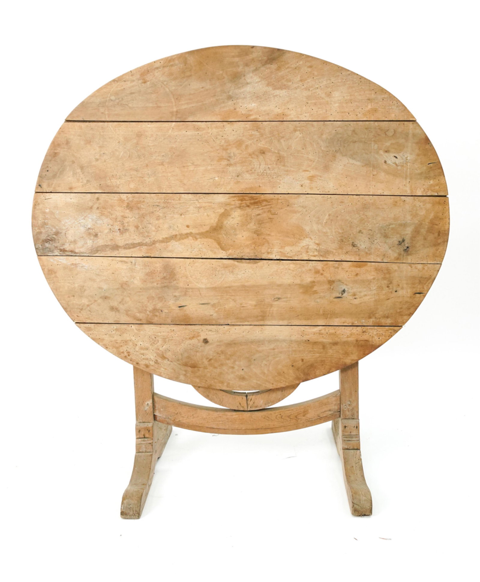 ANTQUE TILT TOP FOLDING TAVERN STYLE TABLE (1 of 13)