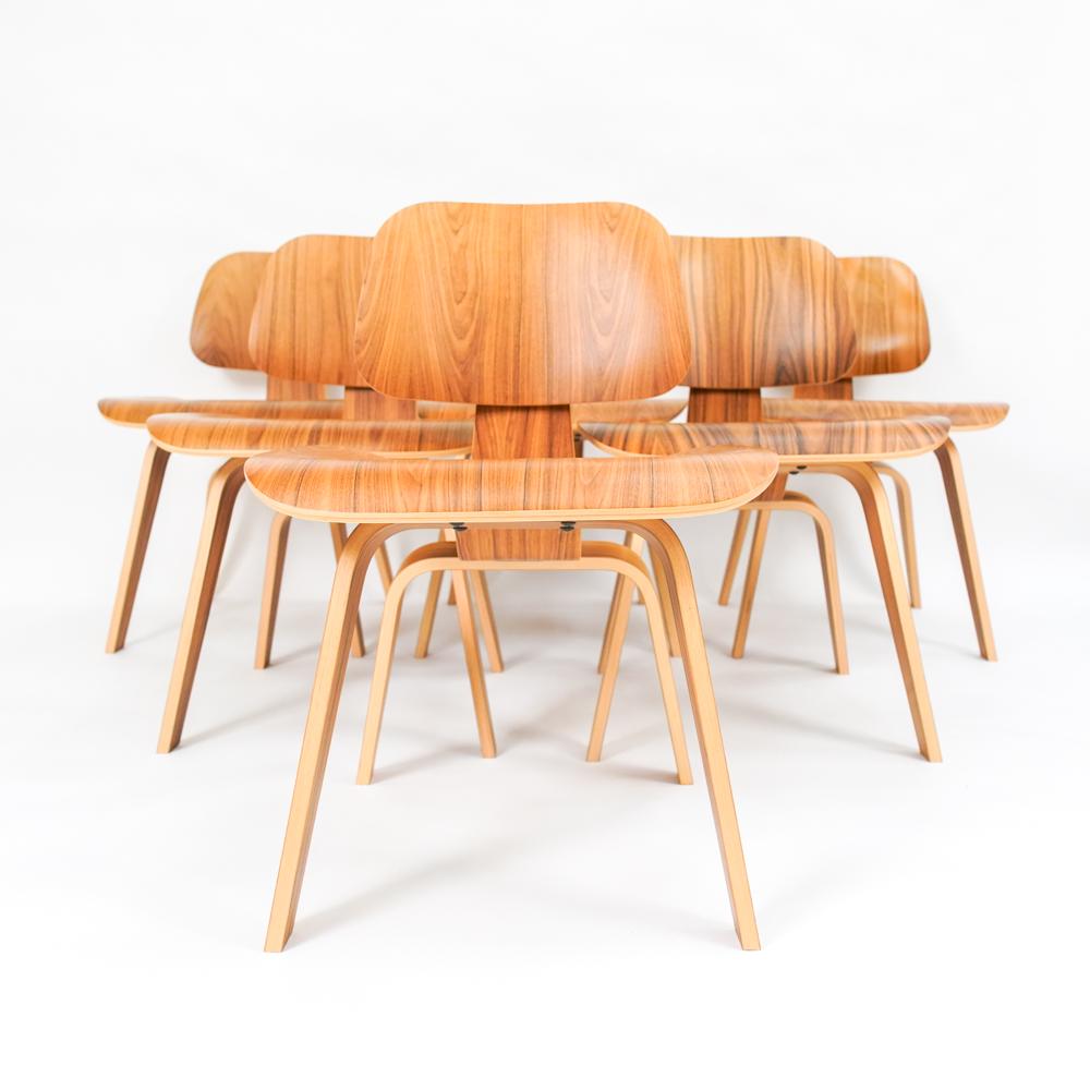 (6) CONTEMPORARY EAMES HERMAN MILLER DCW CHAIRS (1 of 15)