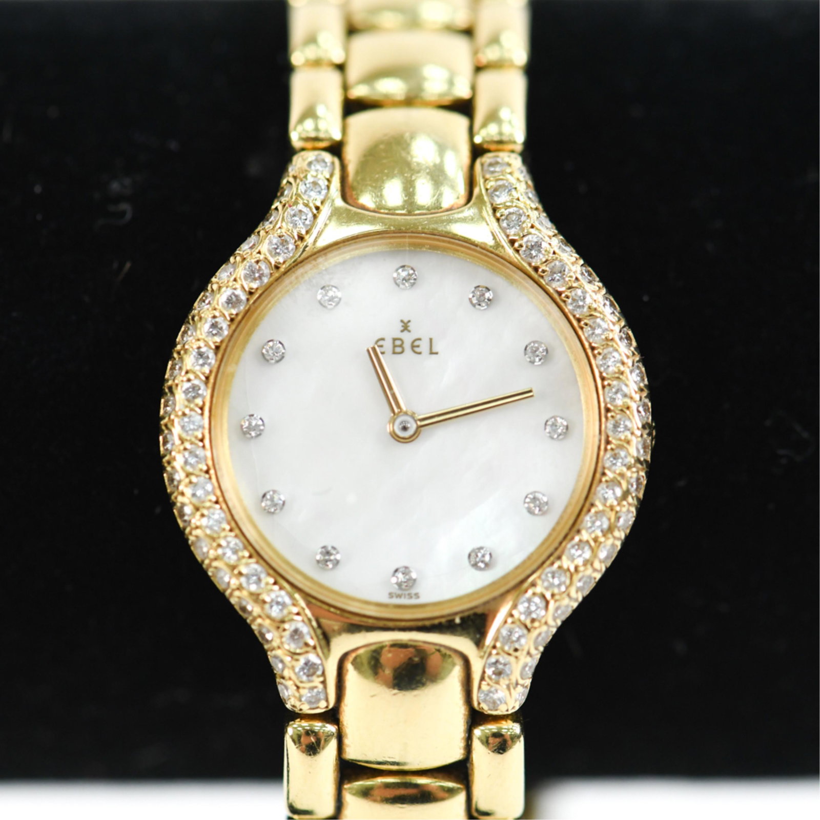 EBEL BELUGA 18K GOLD, MOP & DIAMOND WATCH (1 of 7)