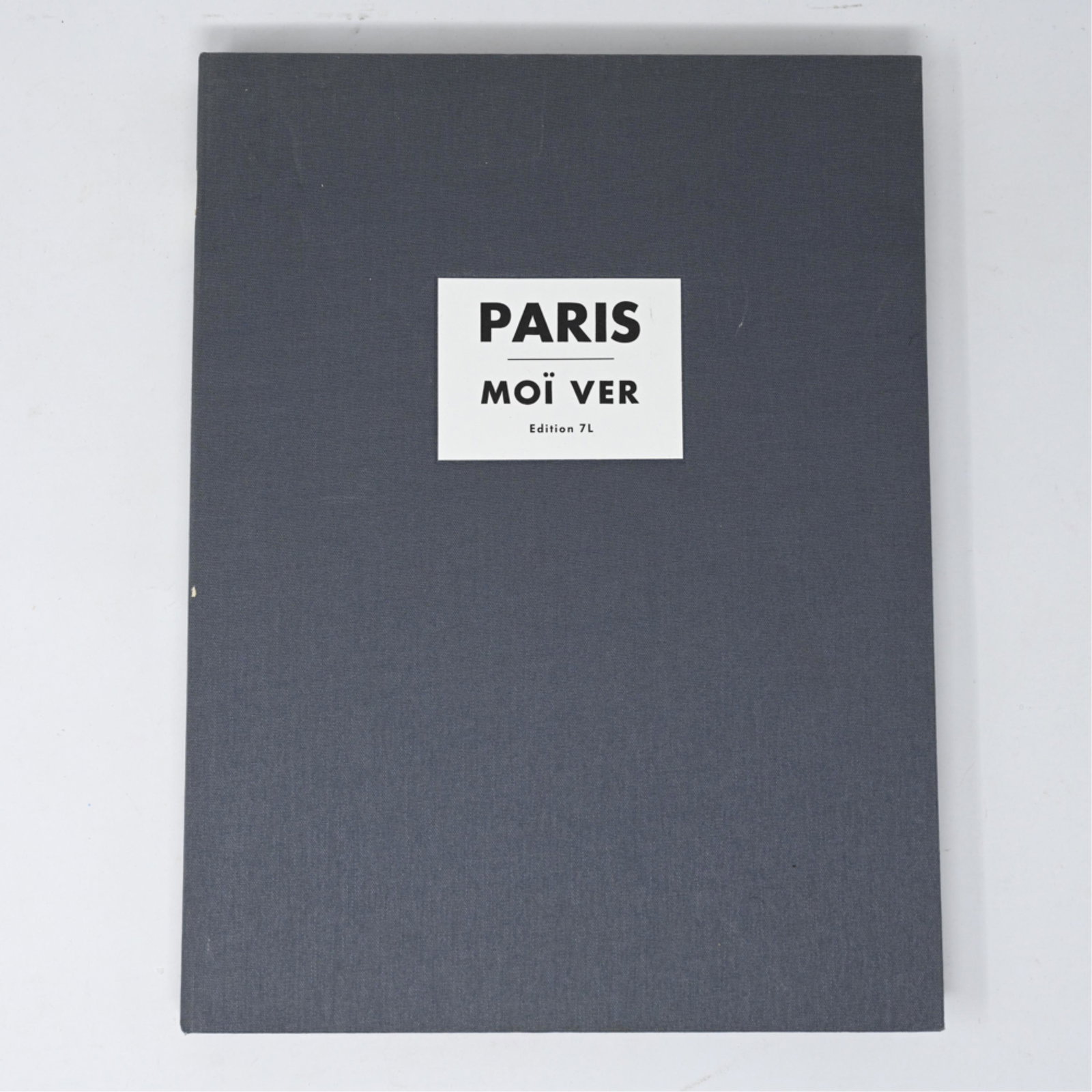 PARIS MOI VER PHOTOGRAPHY BOOK, 2004 LTD ED. 7L (1 of 9)