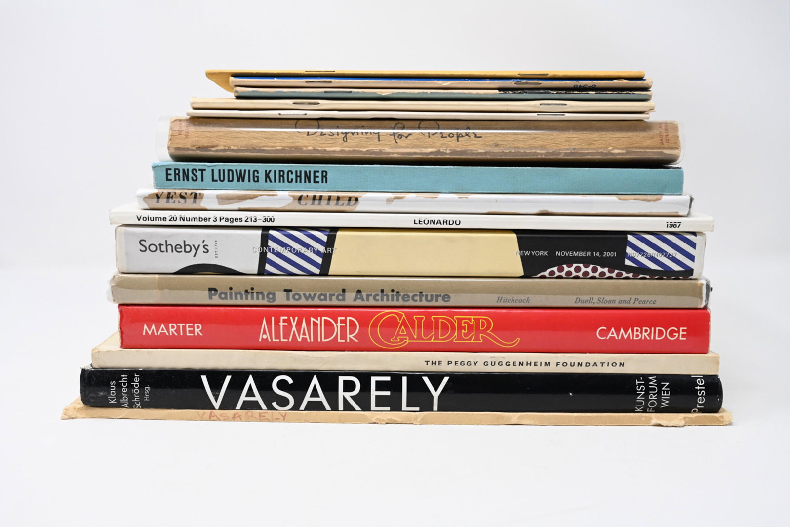 (15) CONTEMPORARY ART BOOKS, INCL. RARE 1ST ED. (1 of 18)