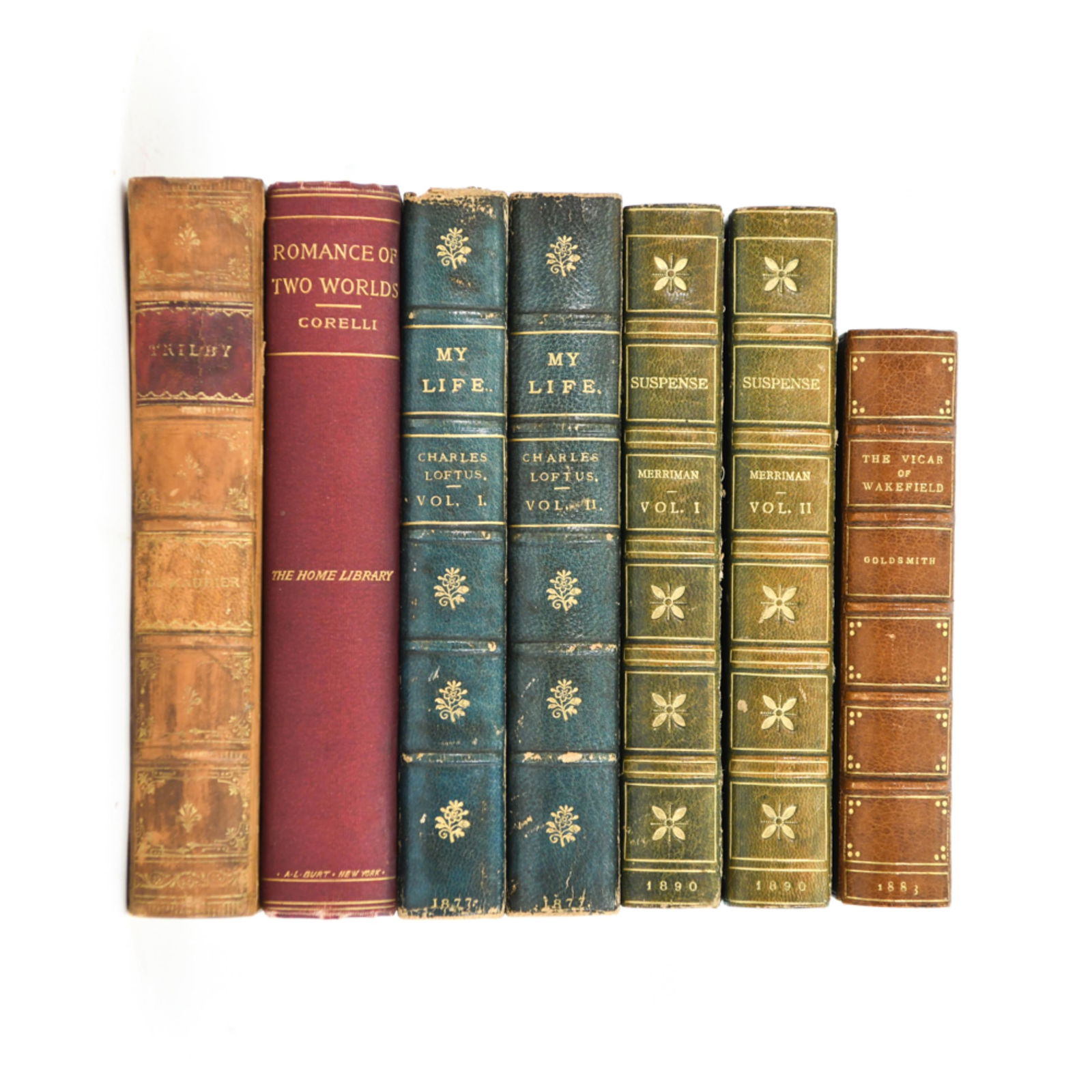 (7) RARE VICTORIAN BOOKS INCL. 1ST ED. TRILBY (1 of 15)