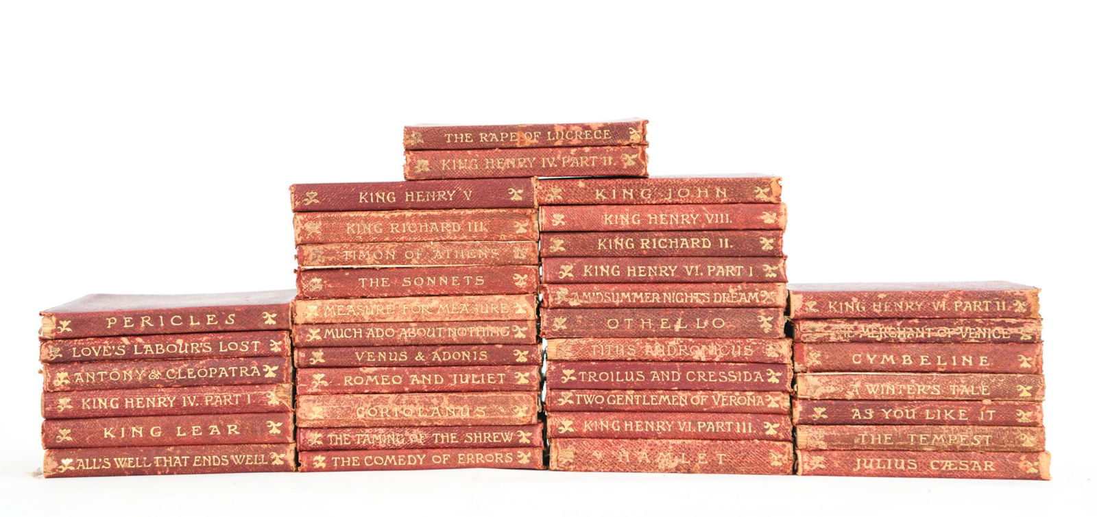 (37) VOLUMES OF THE TEMPLE SHAKESPEARE, 1906 (1 of 9)