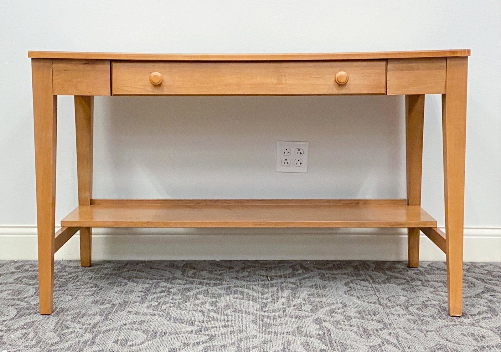 ETHAN ALLEN WOODEN DESK (1 of 14)