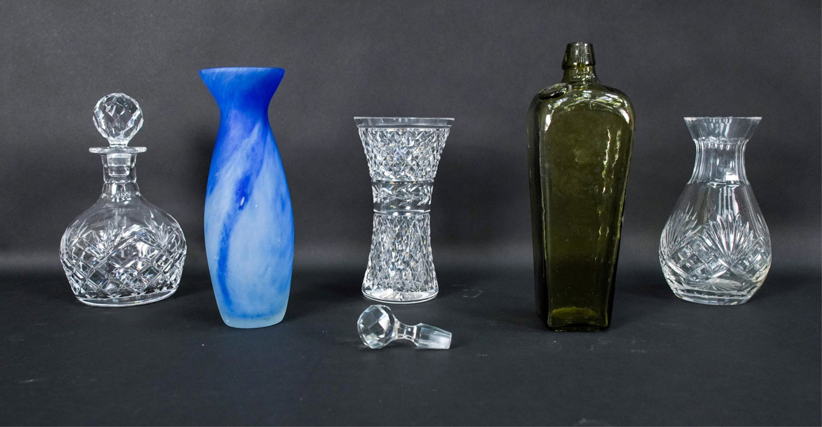 CUT CRYSTAL & GLASS GROUPING (1 of 20)