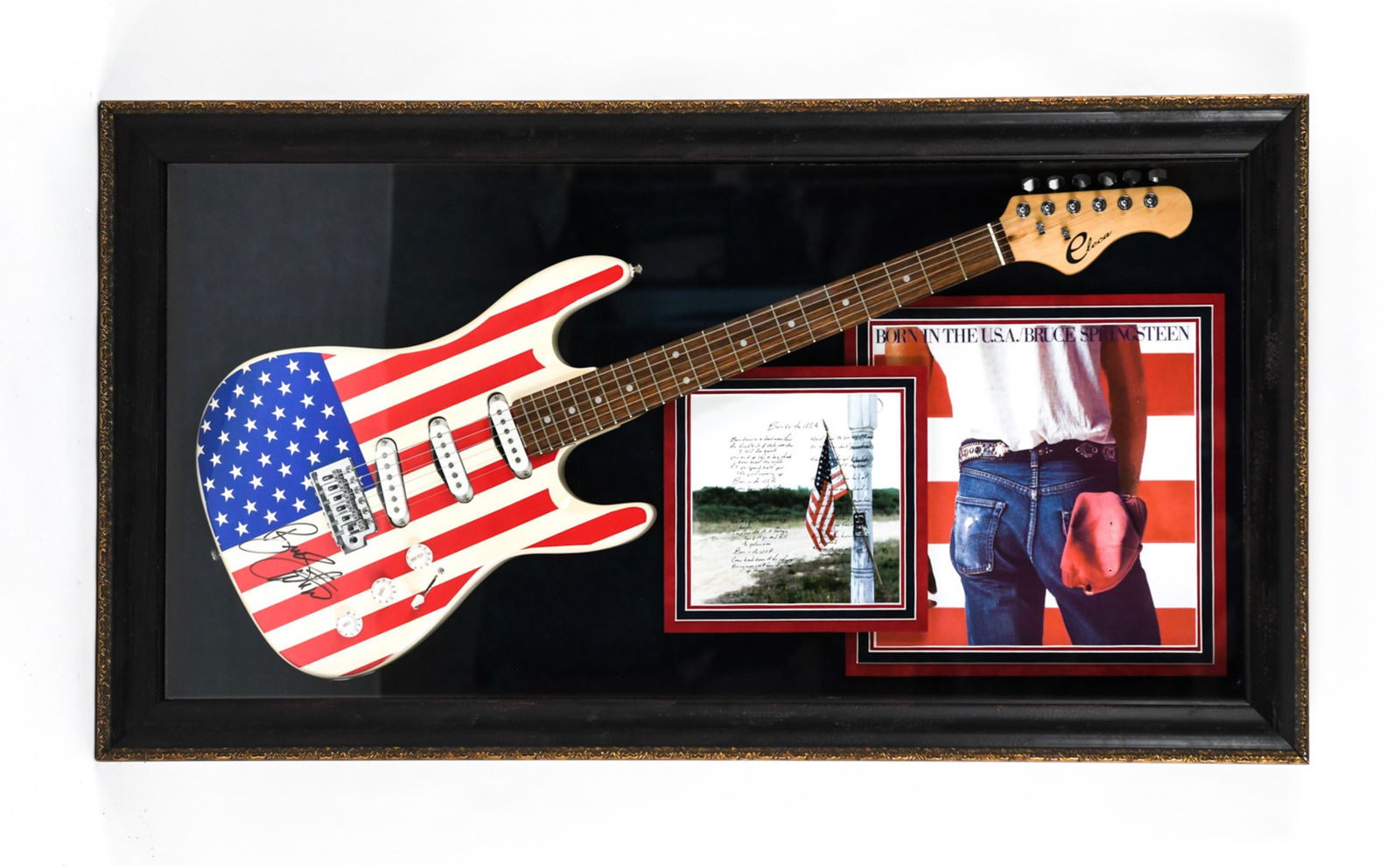 BRUCE SPRINGSTEEN AUTOGRAPHED GUITAR (1 of 16)