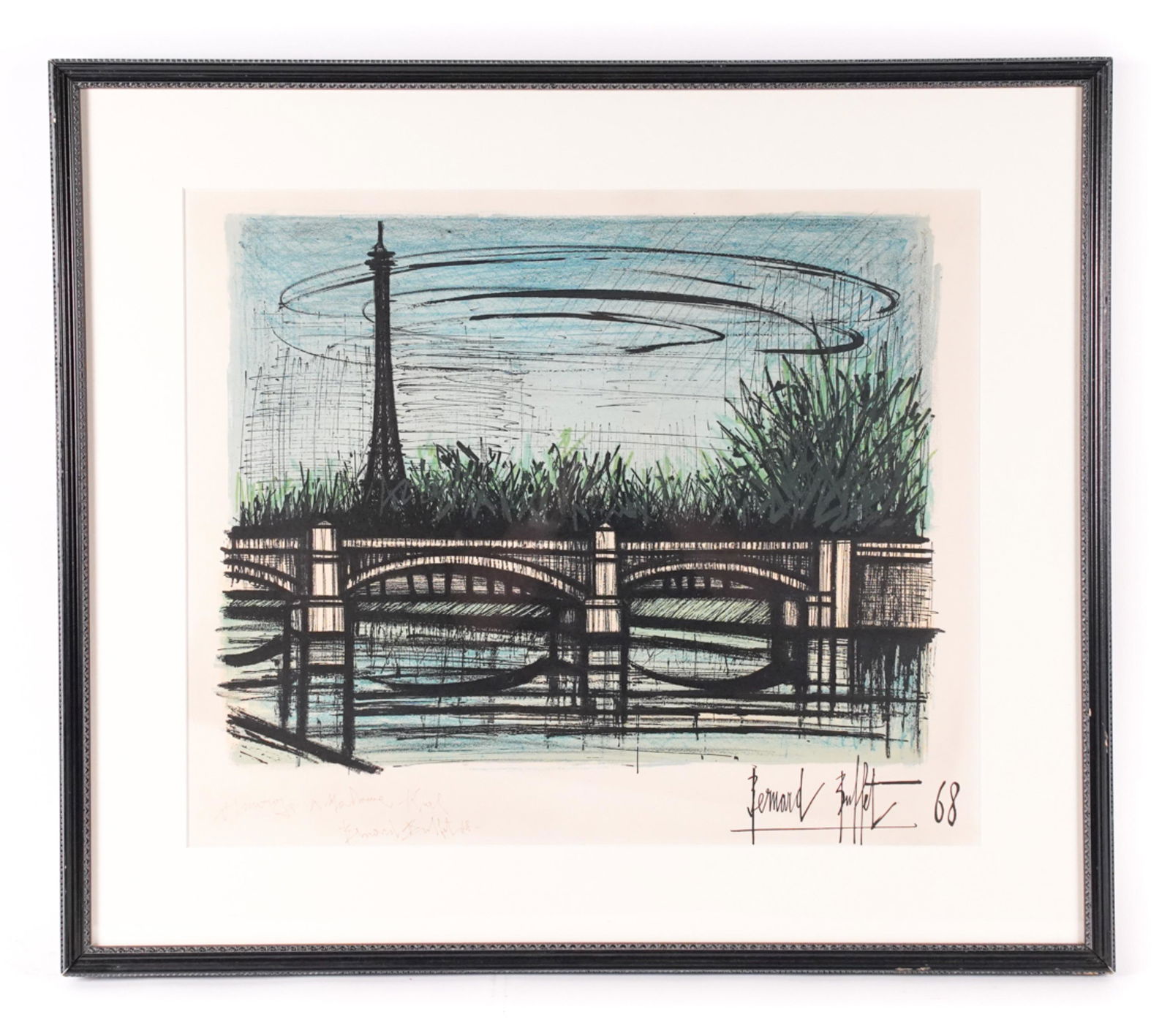 BERNARD BUFFET, FRENCH (1928-1999) LITHOGRAPH (1 of 12)