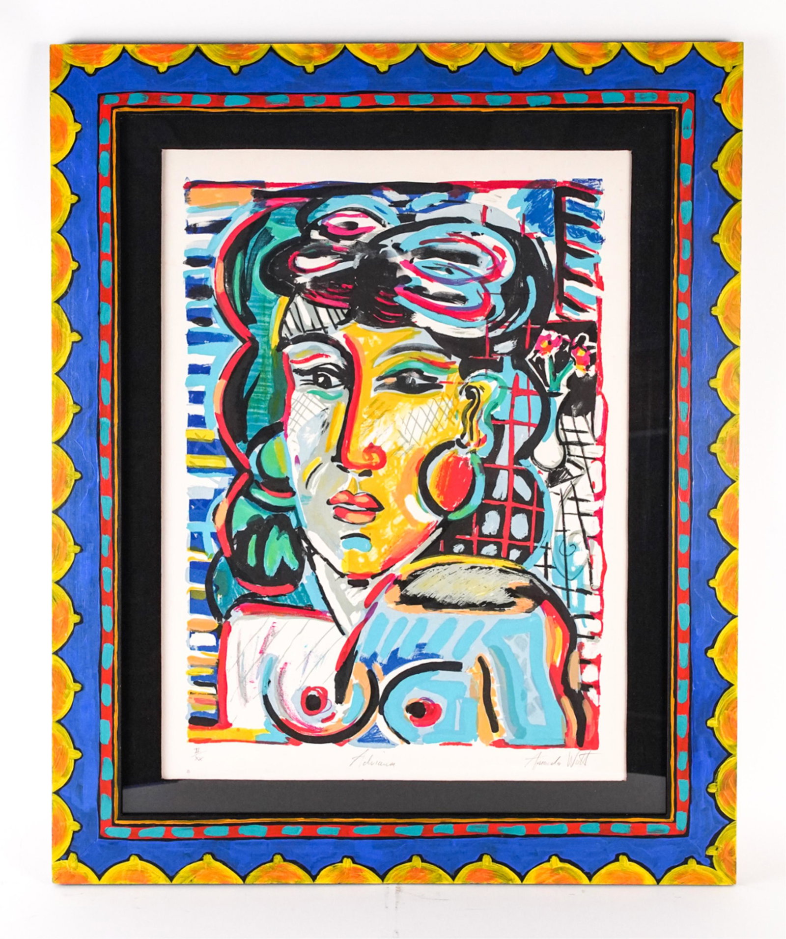 AMANDA WATT (B. 1960) LTD. ED. SERIGRAPH (1 of 9)