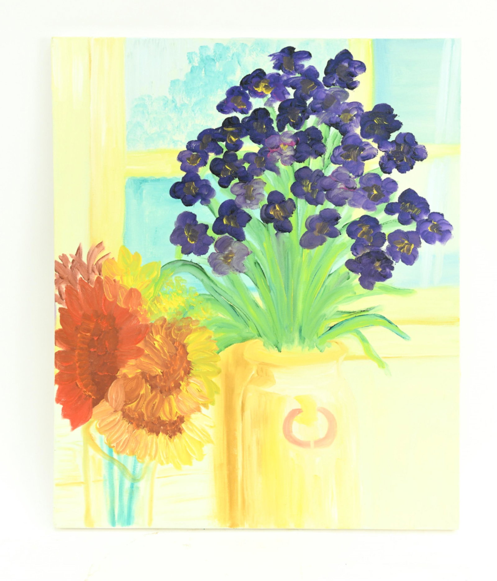 CONTEMPORARY STILL LIFE O/C UNSIGNED (1 of 7)