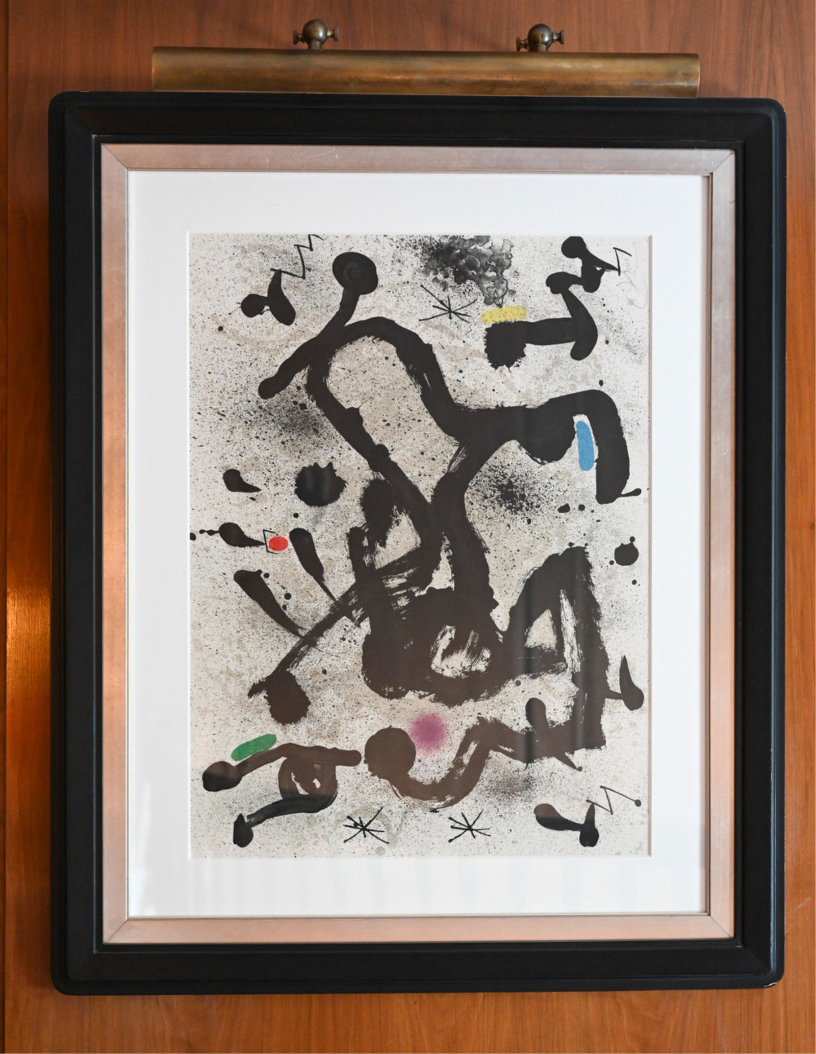 JOAN MIRO SPANISH (1893-1983) LTD. LITHOGRAPH 1975 (1 of 11)