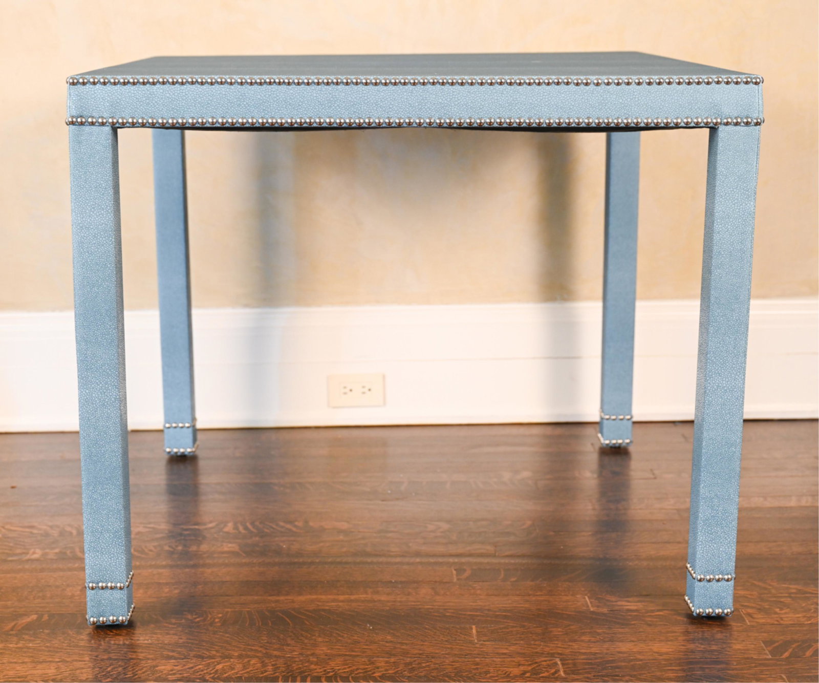 MID-CENTURY SHAGREEN STYLE GAMES TABLE (1 of 6)