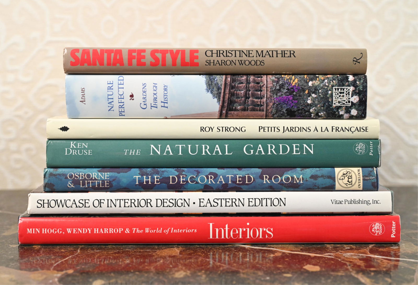 GROUPING OF INTERIOR DESIGN & GARDEN BOOKS (1 of 10)