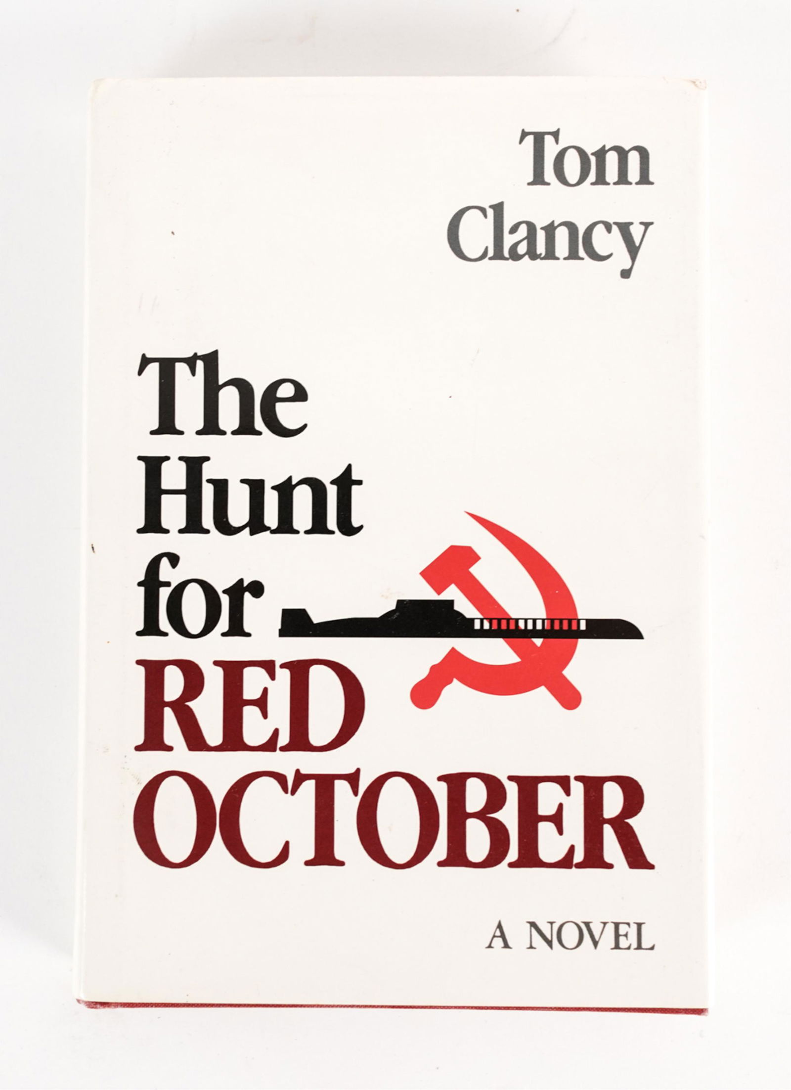 TOM CLANCY, THE HUNT FOR RED OCTOBER 1ST ED. 1984 (1 of 8)