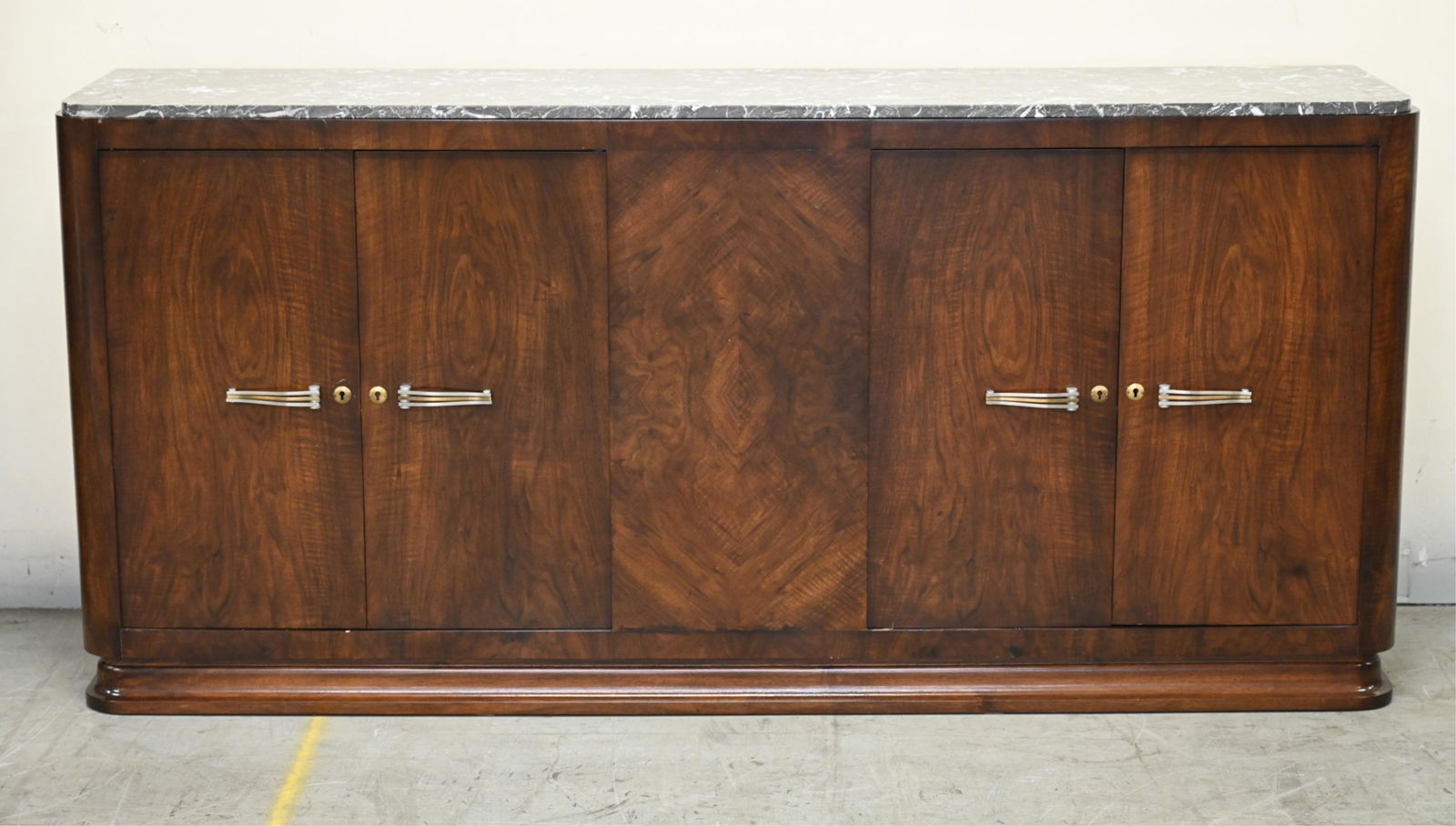 FRENCH ART DECO WALNUT BUFFET (1 of 15)
