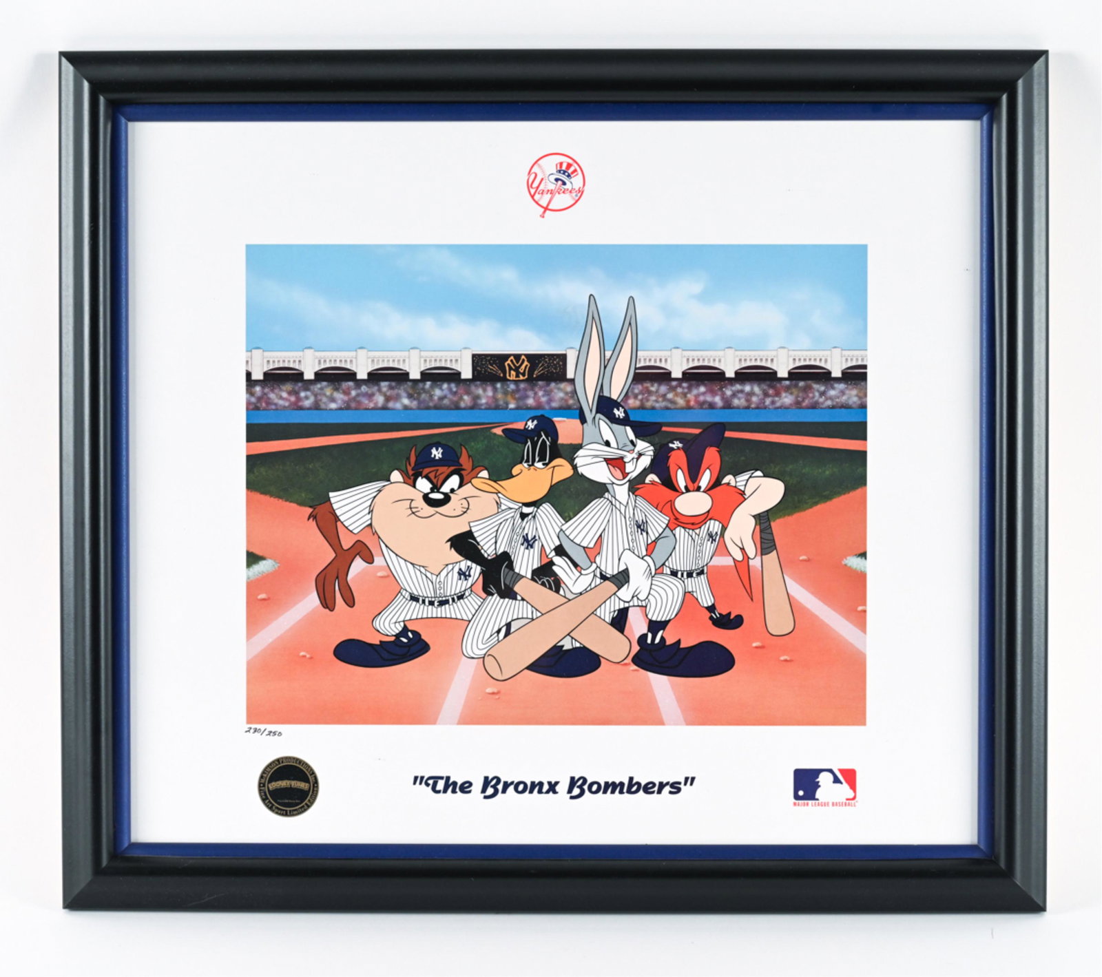 LOONEY TUNES "THE BRONX BOMBERS" YANKEES SERIGRAPH (1 of 11)
