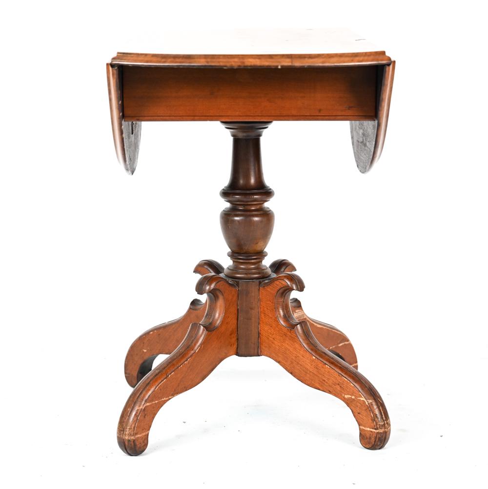 VICTORIAN DROP LEAF SIDE TABLE (1 of 12)