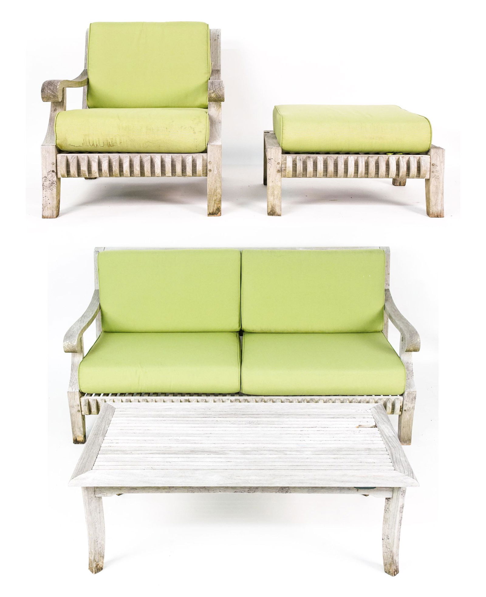 Grouping Of Smith Hawken Teak Outdoor Furniture 0289 On Jul 29 2021 Westport Auction In Ct Hawken Teak Outdoor Furniture, Smith And Hawken Outdoor Coffee Table