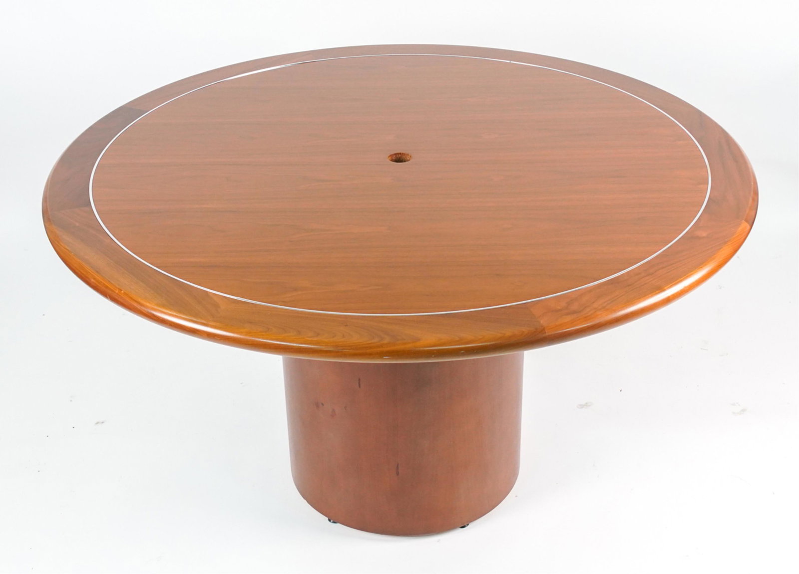 ARENSON MODERN CIRCULAR PEDESTAL TABLE (1 of 13)