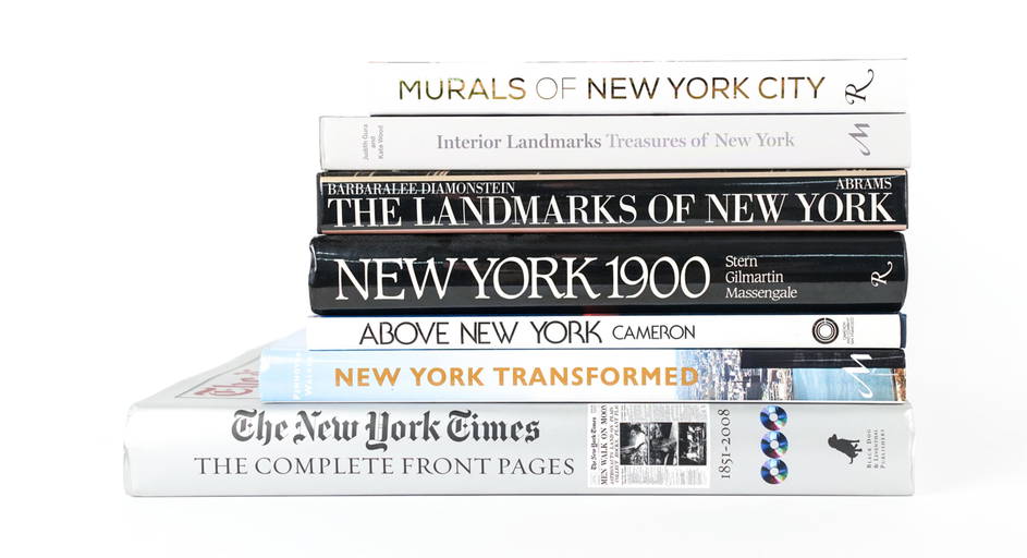 (7) New York City Coffee Table Books