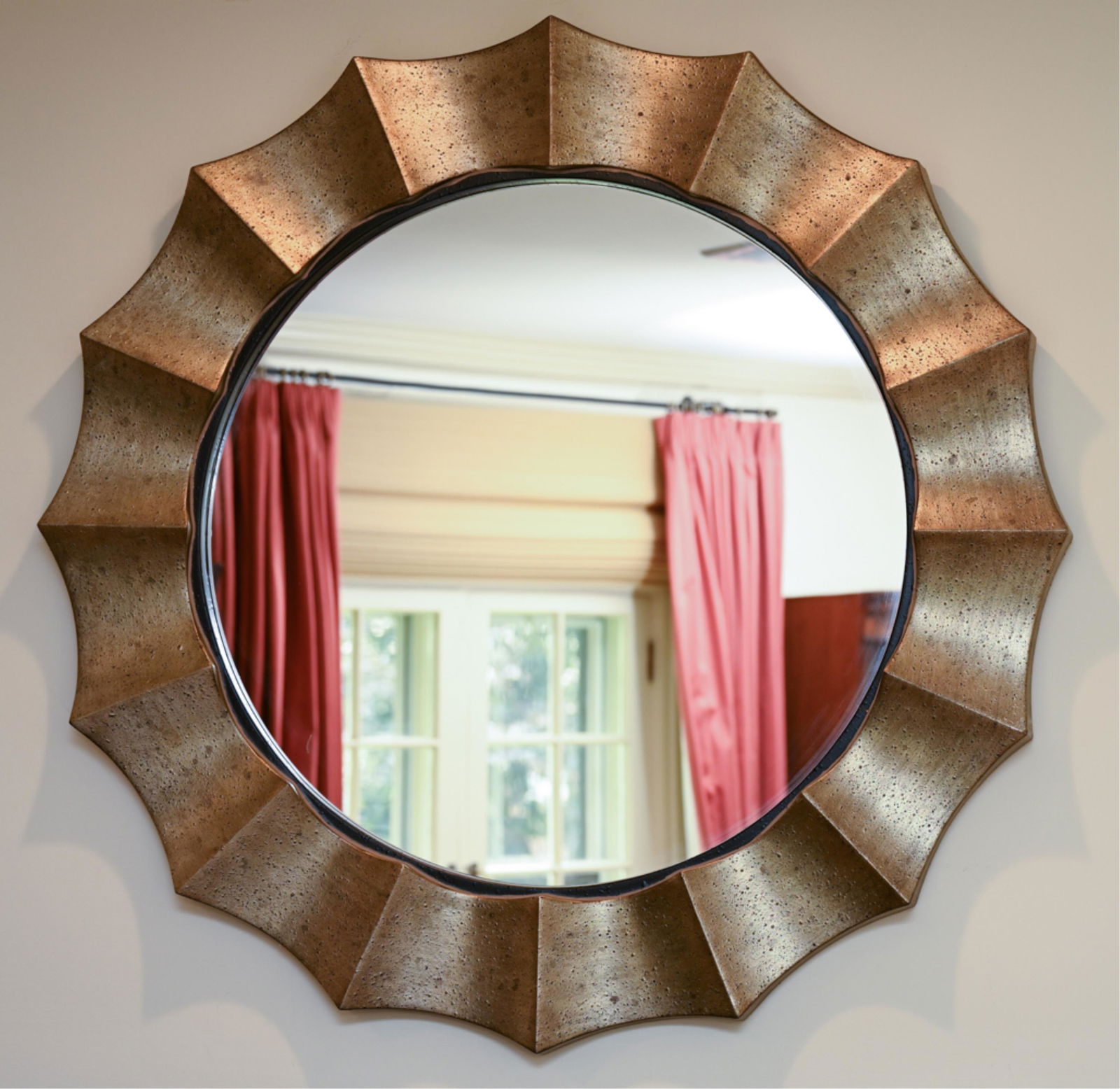 CONTEMPORARY SUNBURST MIRROR (1 of 7)