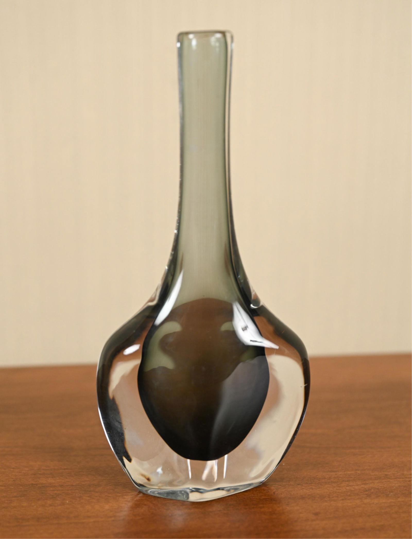 NILS LANDBERG FOR ORREFORS SOMMERSO GLASS BUD VASE (1 of 8)