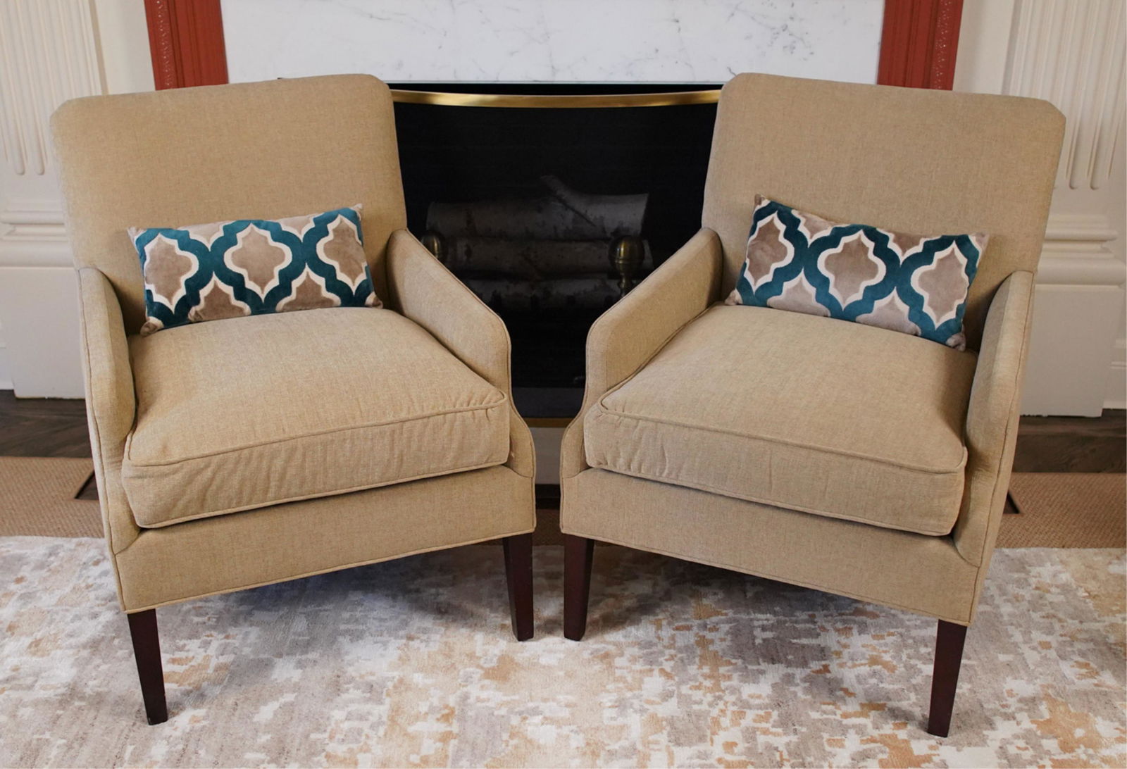 PAIR OF LOUNGE CHAIRS (1 of 17)