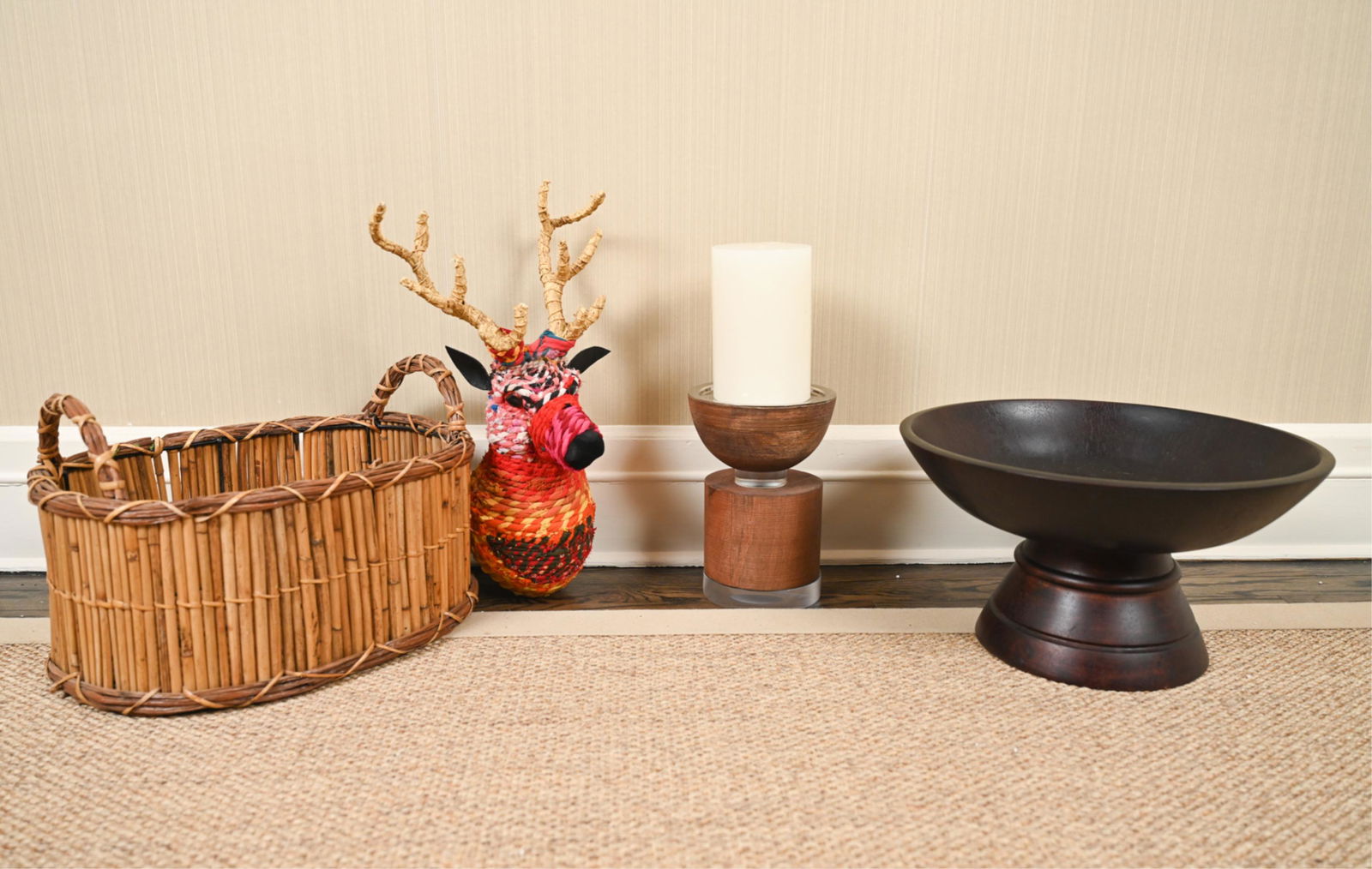 DECORATIVE WOOD GROUPING INCL. GLOBAL VIEWS (1 of 9)