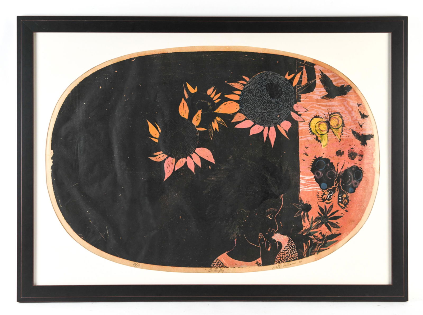 WALTER WILLIAMS (1920-1998) AFRICAN AMERICAN (1 of 9)