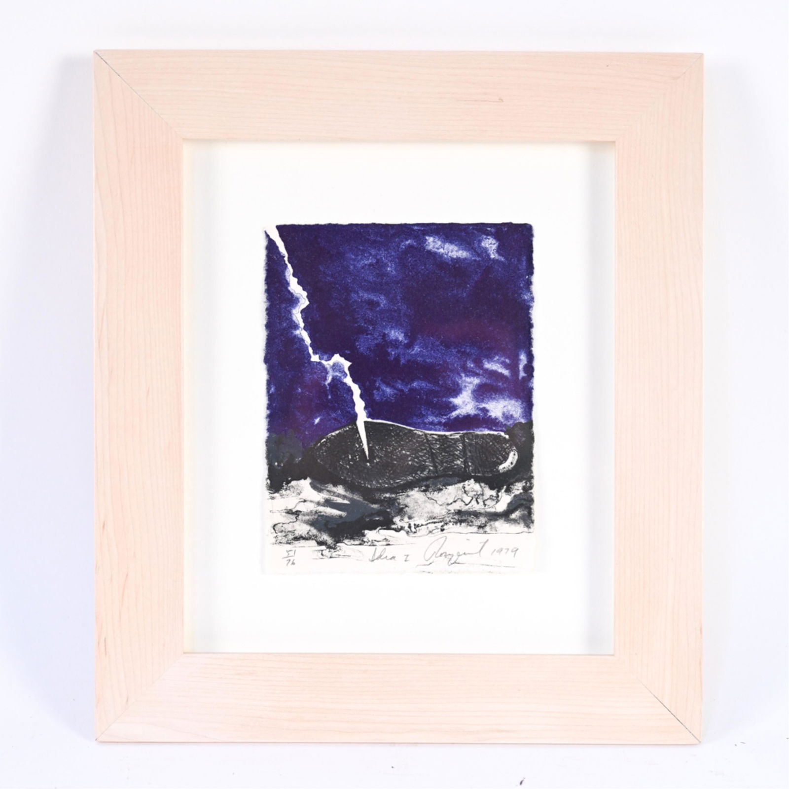 JAMES ROSENQUIST (1933-2017) "IDEA I" LITHOGRAPH (1 of 7)