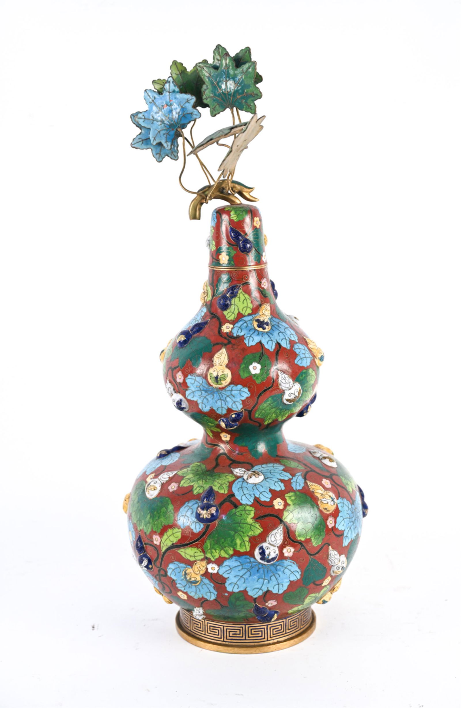 VINTAGE CLOISONNE VASE (1 of 13)