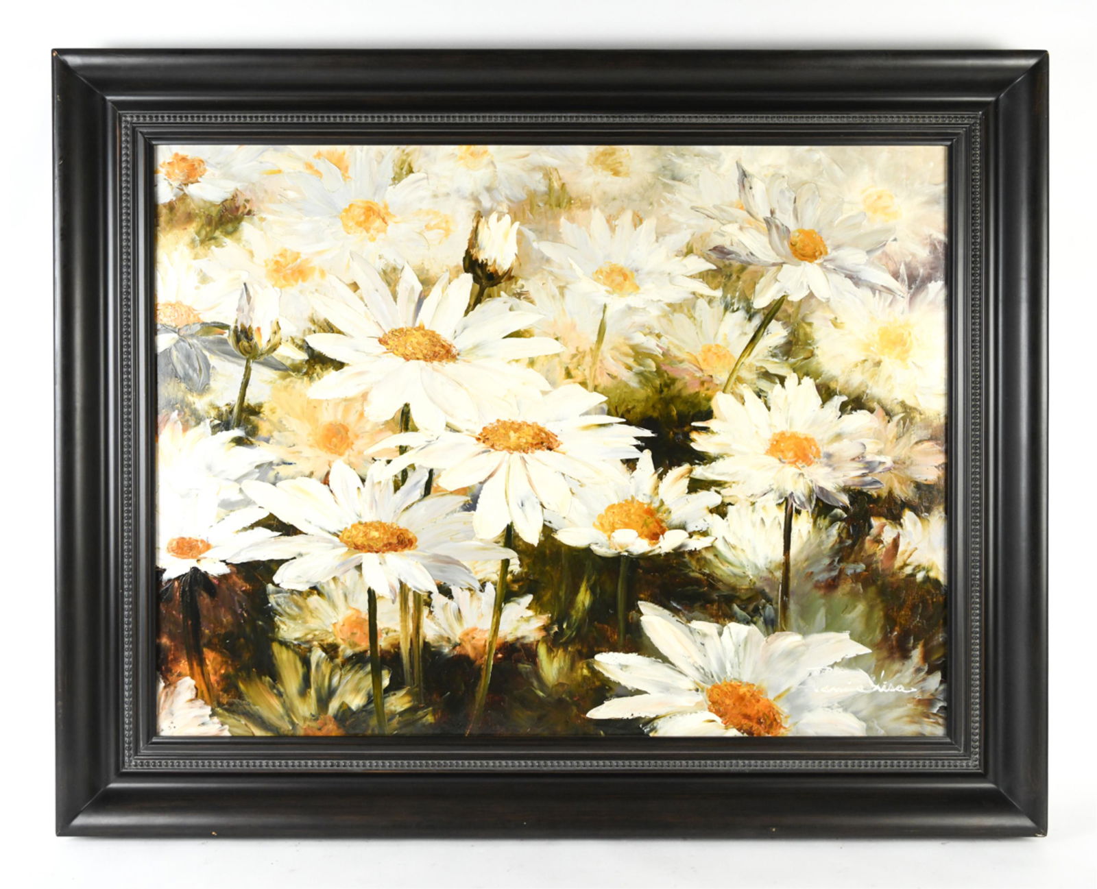 LARGE CONTEMPORARY O/C DAISIES (1 of 10)