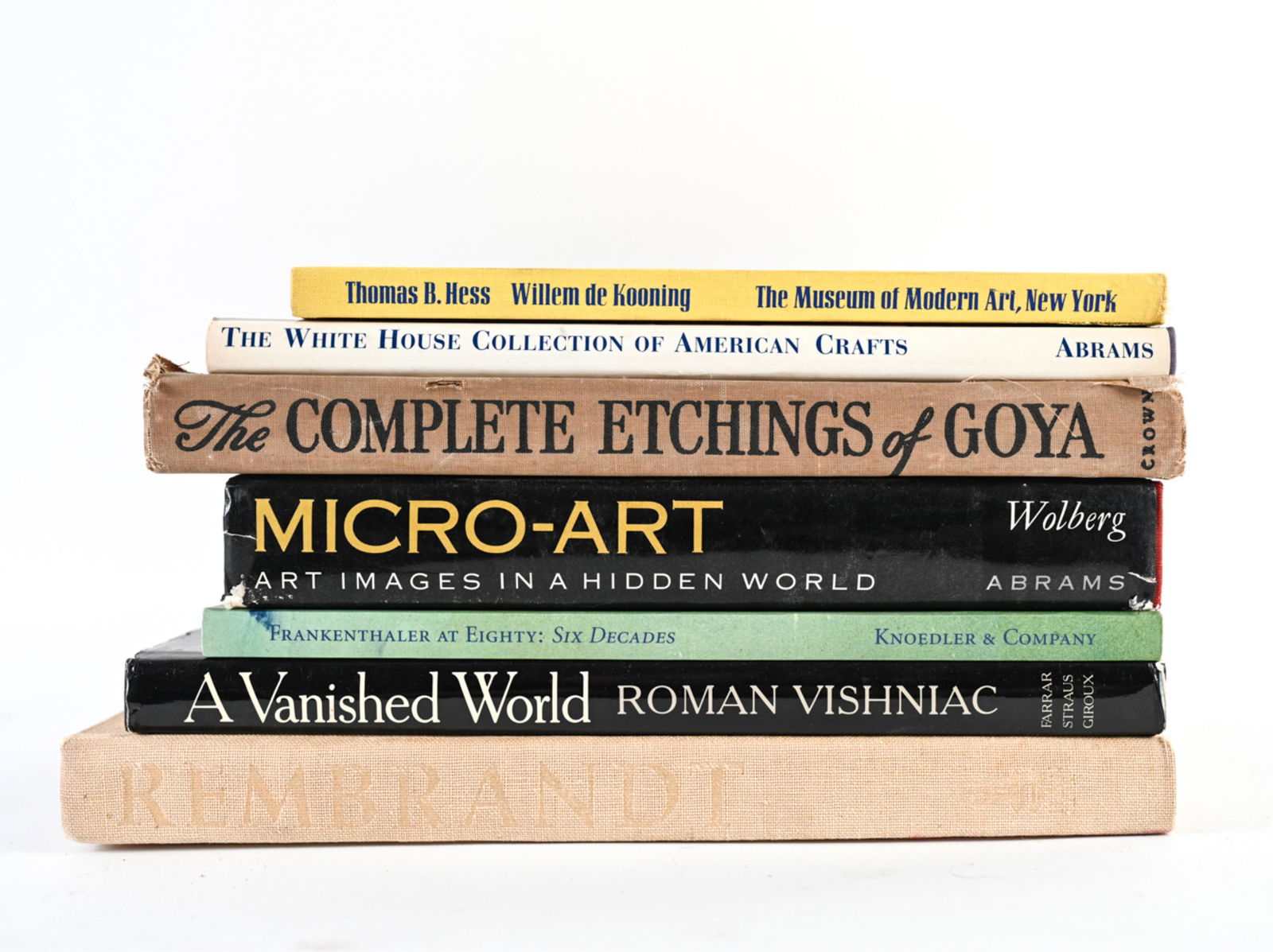 GROUPING OF VINTAGE ART COFFEE TABLE BOOKS (1 of 18)