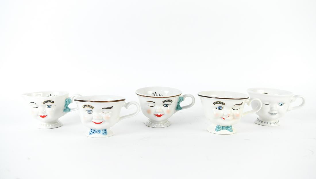 (5) VINTAGE BAILEYS IRISH CREAM LTD. ED COFFEE SET (1 of 11)
