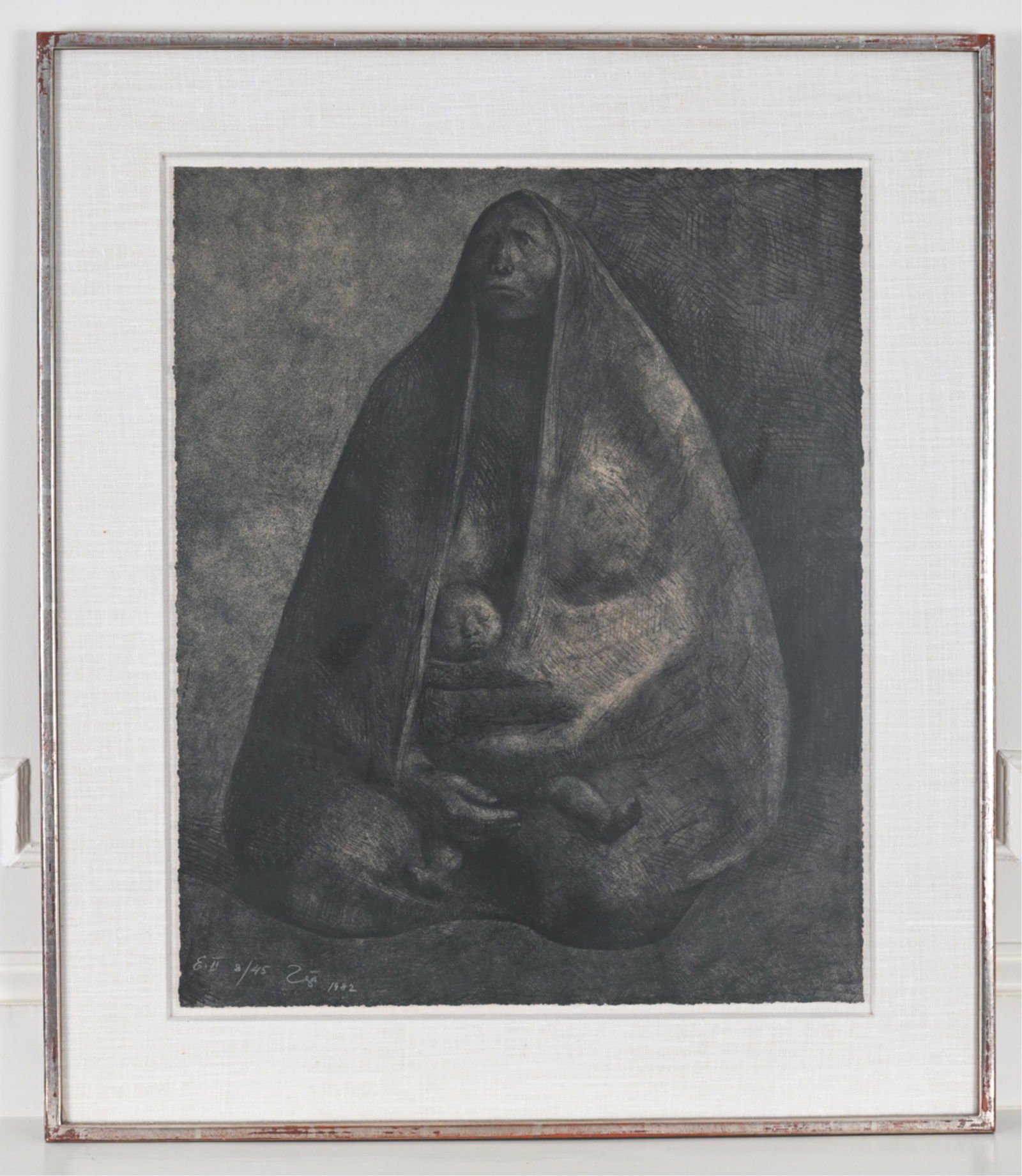 FRANCISCO ZUNIGA "MUJER CON NINO" 1982 (1 of 9)