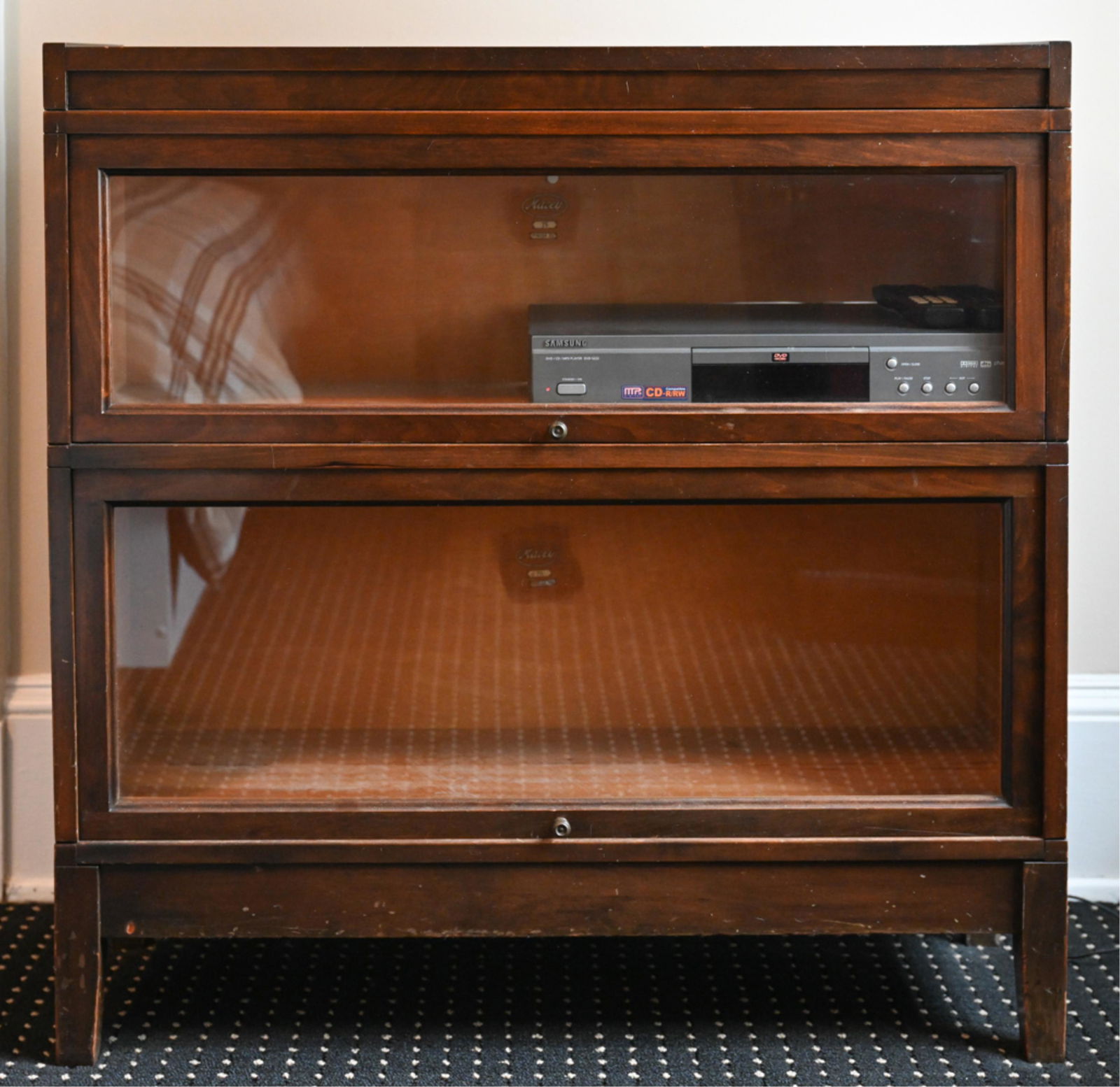 ANTIQUE MACEY BARRISTER BOOKCASE (1 of 7)