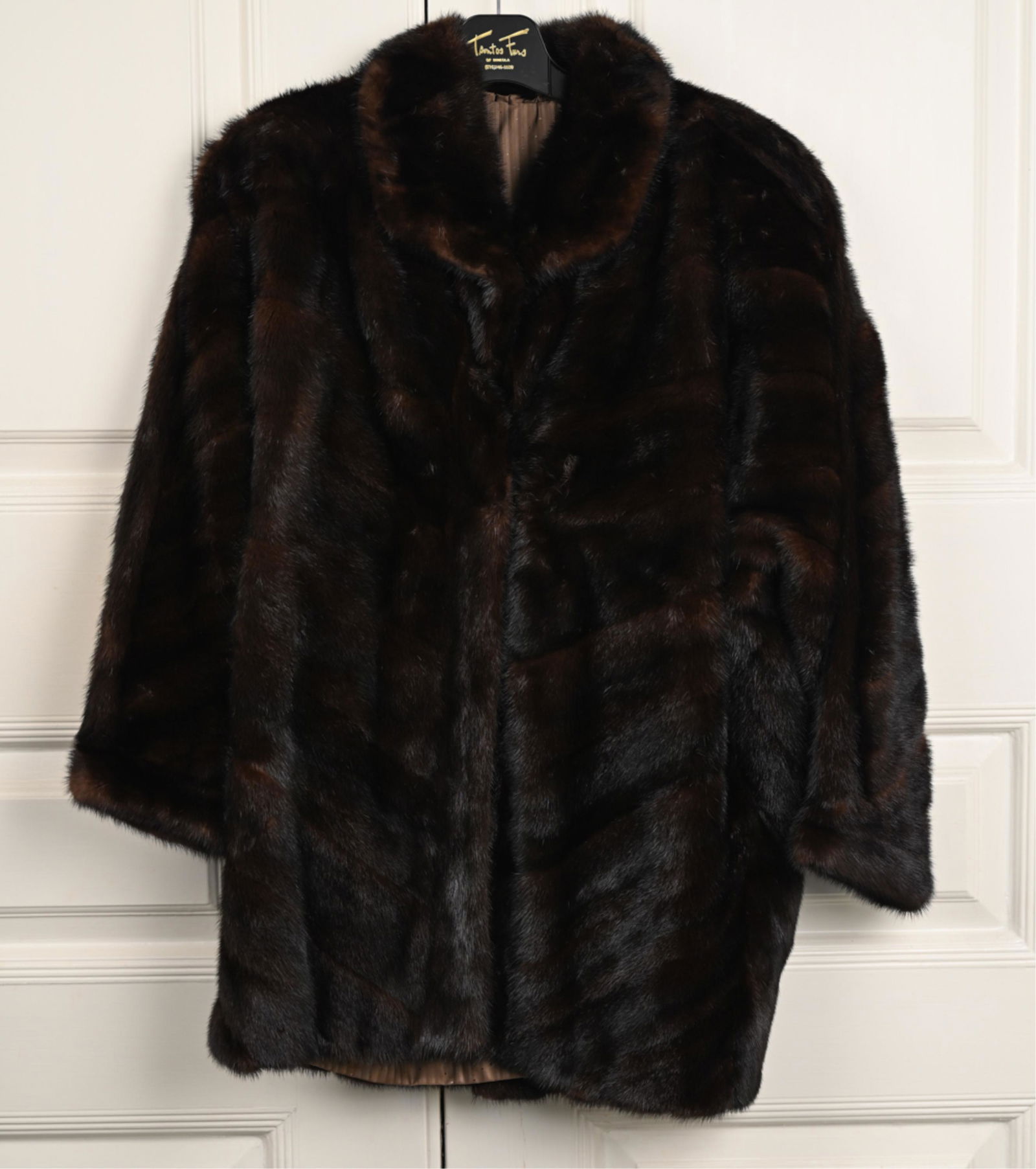 VINTAGE MINK FUR STROLLER COAT (1 of 9)
