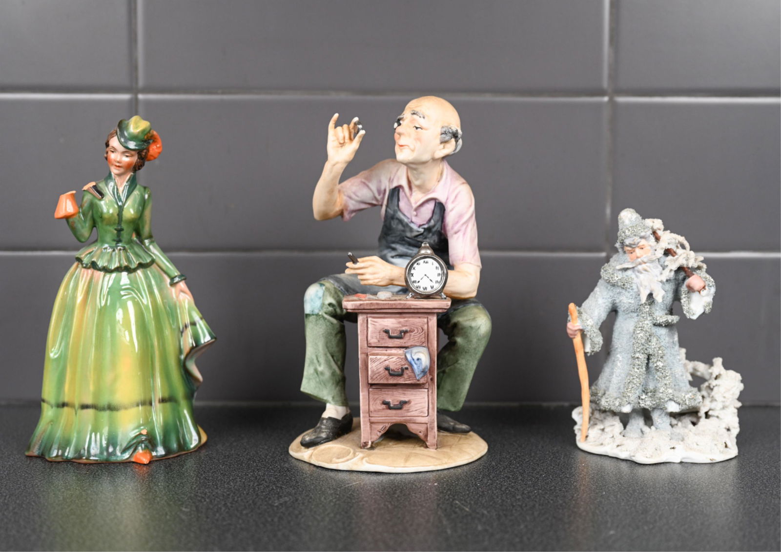 (3) PORCELAIN FIGURINES (1 of 14)