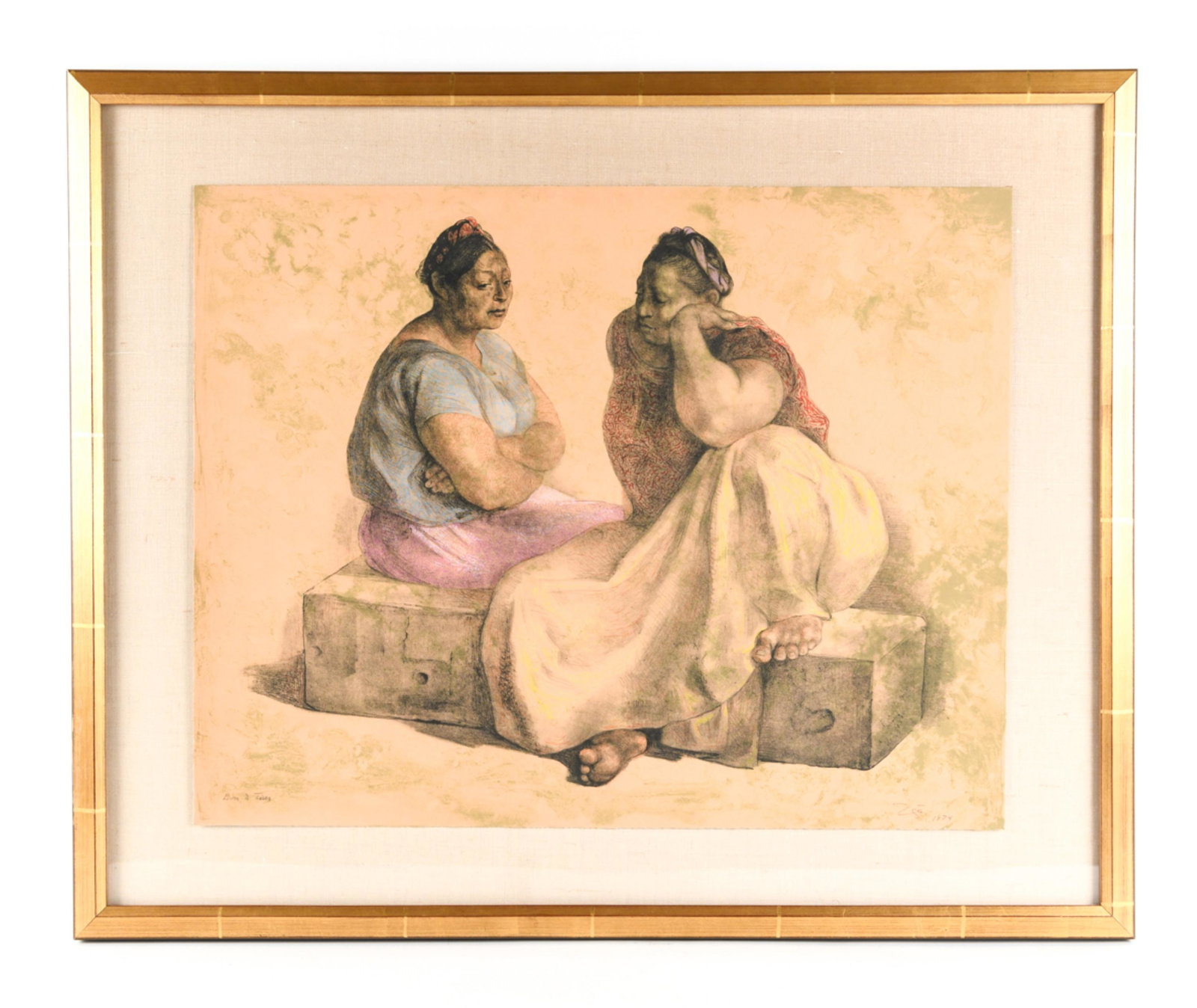 FRANSICO ZUNIGA, MEXICAN (1912-1998) LITHOGRAPH (1 of 10)