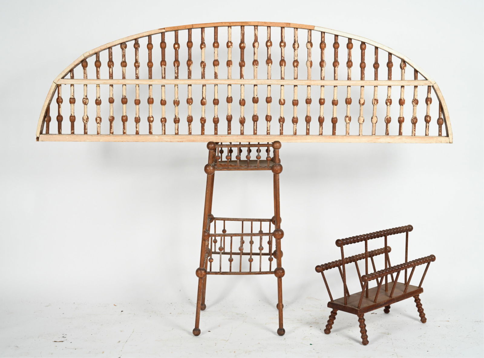 VICTORIAN STICK & BALL FURNITURE/SALVAGE GROUPING (1 of 11)