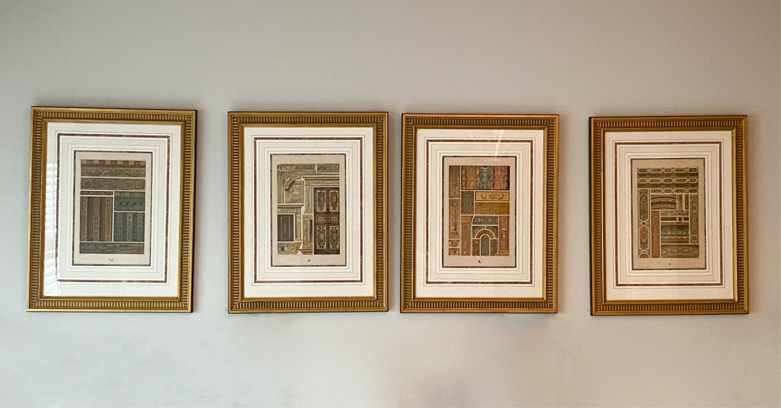 (4) FRENCH LA PEINTURE DECORATIVE PRINTS (1 of 20)