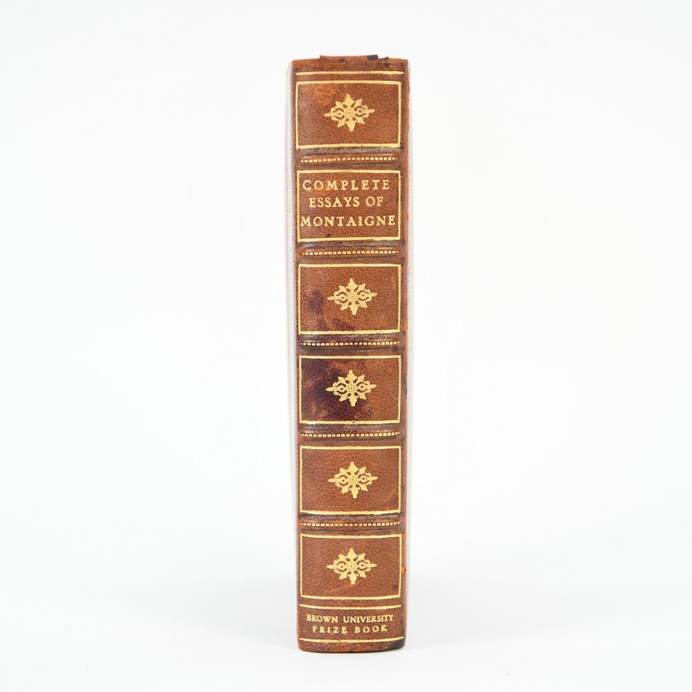 COMPLETE ESSAYS OF MONTAIGNE (1 of 8)
