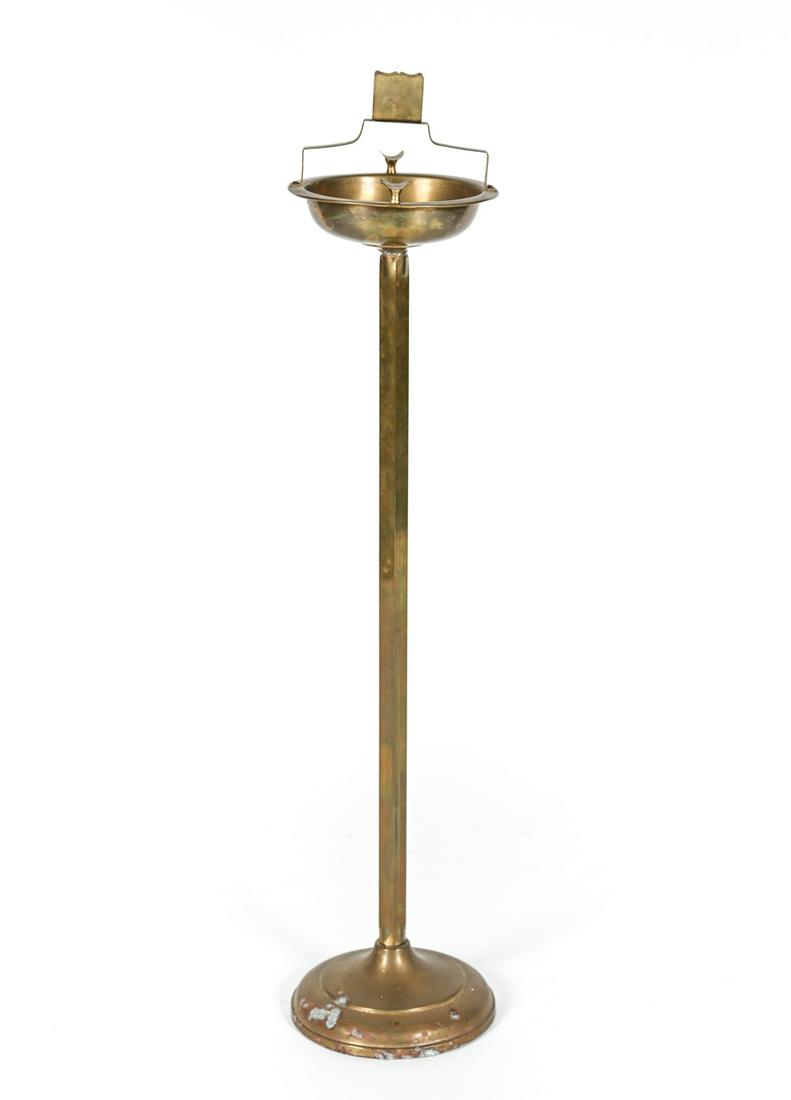 1930'S BRASS SMOKING STAND (1 of 7)