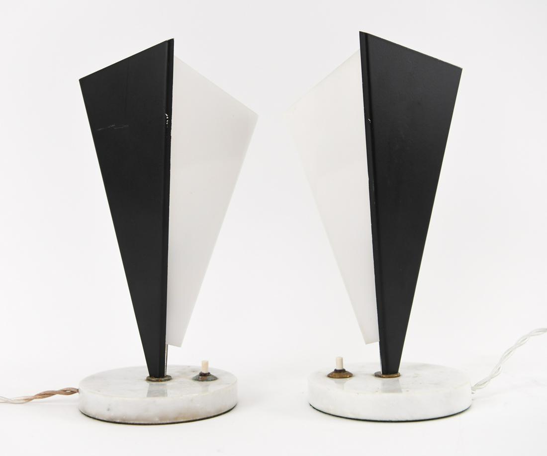 PAIR ITALIAN MID-CENTURY STILUX TABLE LAMPS (1 of 13)