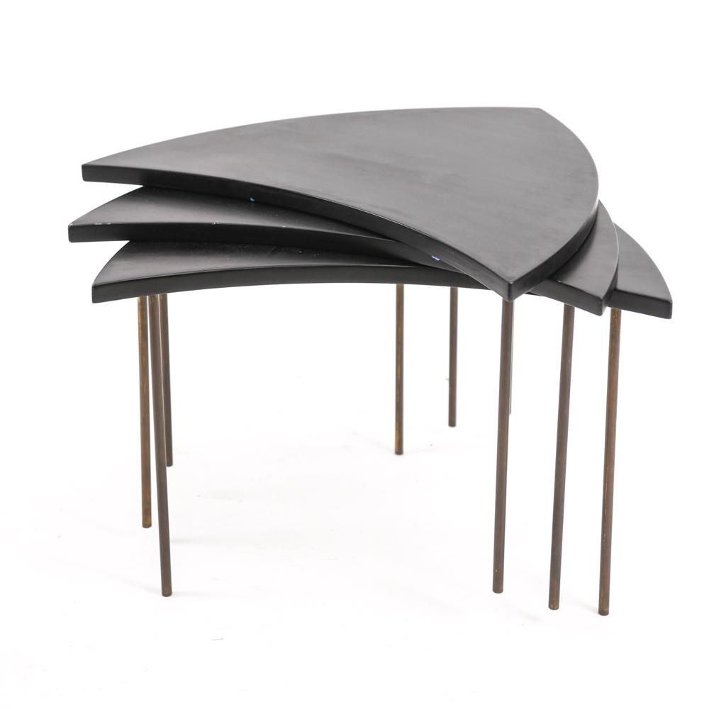 (3) PETER HVIDT JOHN STUART MODEL 532 SIDE TABLES (1 of 18)